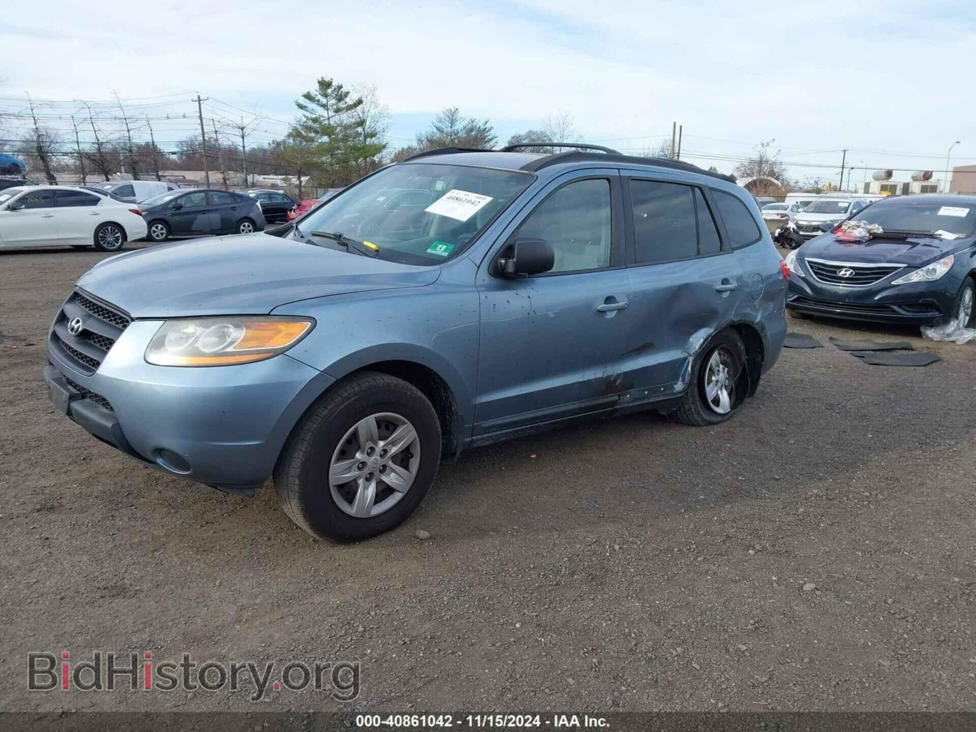 2009 HYUNDAI SANTA FE - VIN: 5NMSG73D19H305564 - Фото 2