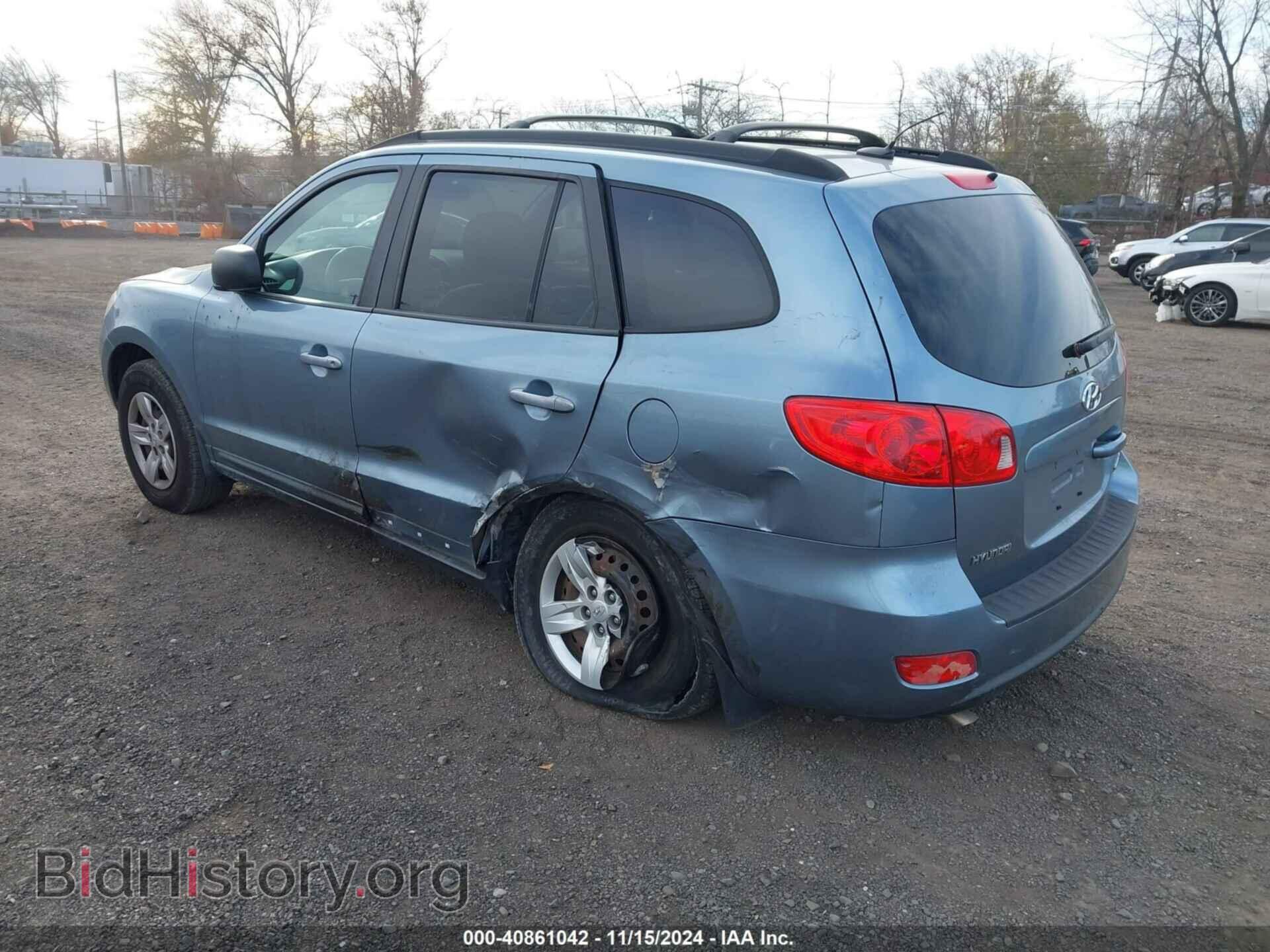2009 HYUNDAI SANTA FE - VIN: 5NMSG73D19H305564 - Фото 3