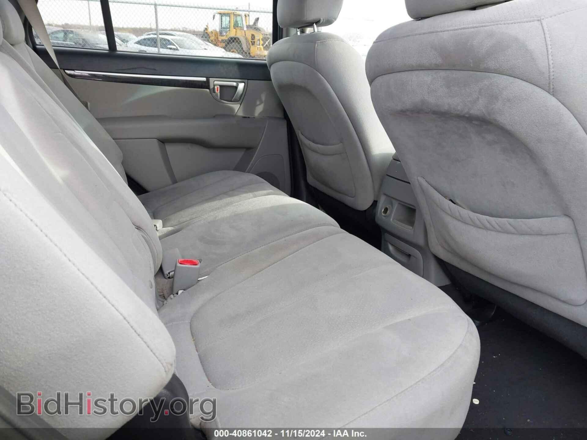 2009 HYUNDAI SANTA FE - VIN: 5NMSG73D19H305564 - Фото 8