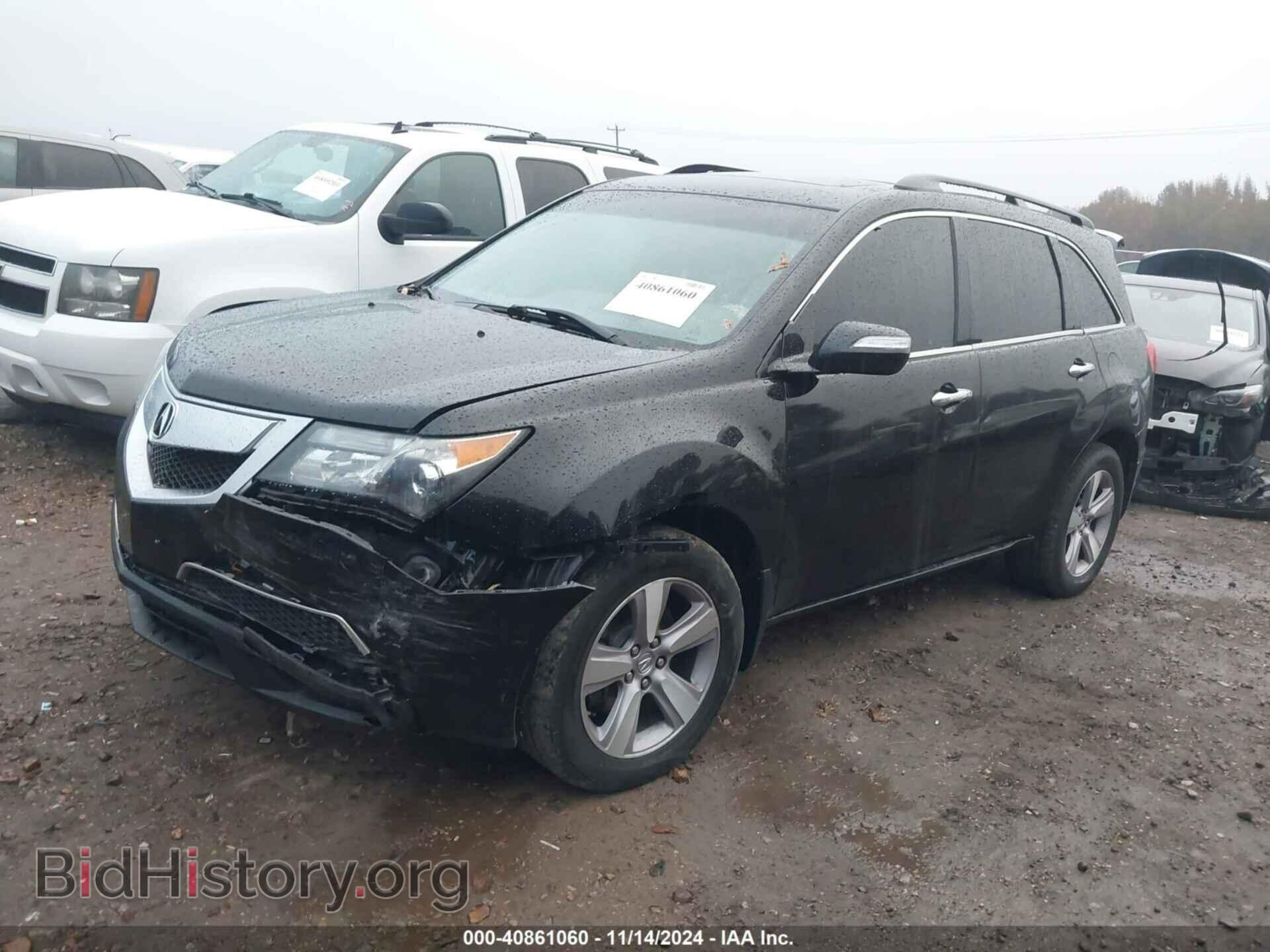 2013 ACURA MDX - VIN: 2HNYD2H33DH504670 - Фото 2
