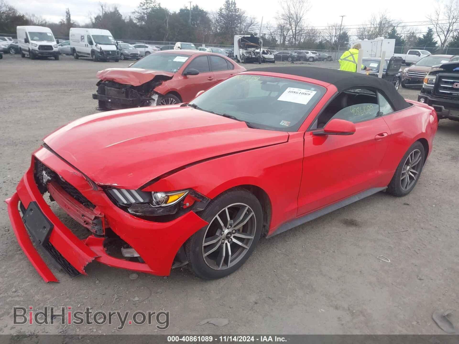 2016 FORD MUSTANG - VIN: 1FATP8UH2G5217382 - Фото 2