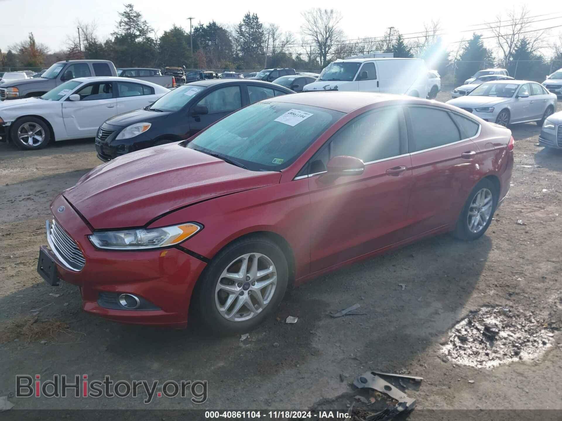 2013 FORD FUSION - VIN: 3FA6P0HR8DR123324 - Фото 2