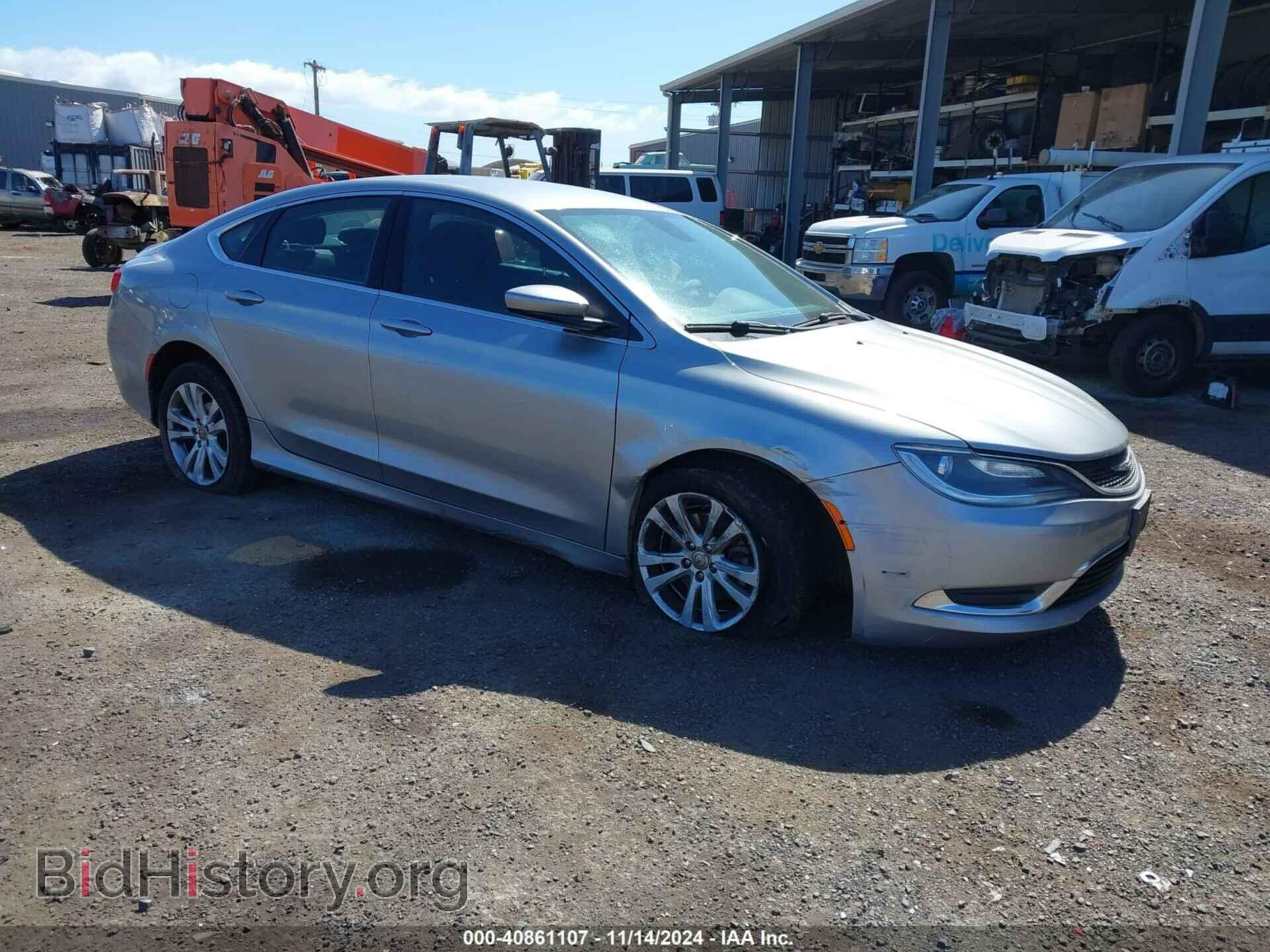 Photo 1C3CCCAB7FN748833 - CHRYSLER 200 2015