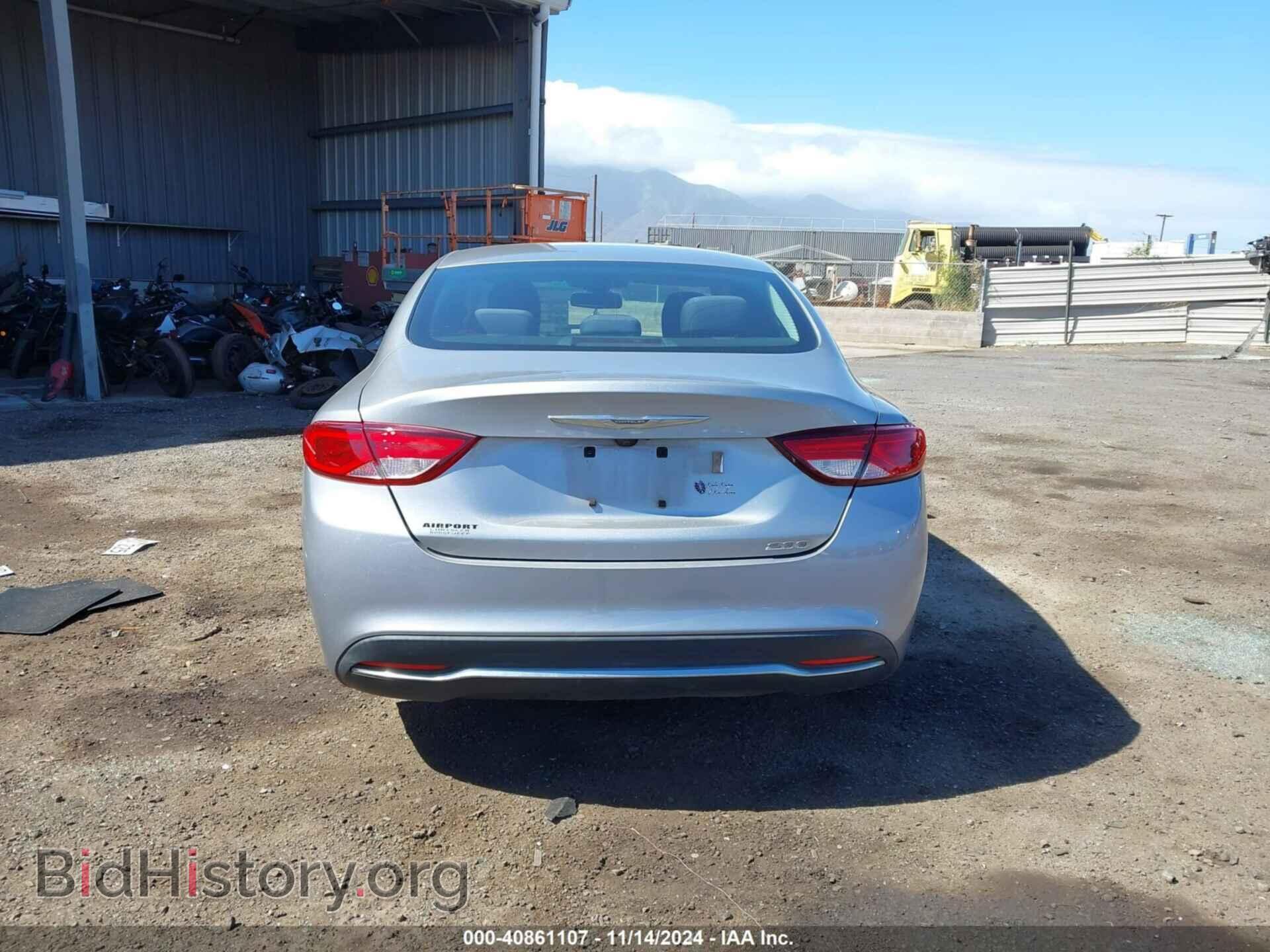 2015 CHRYSLER 200 - VIN: 1C3CCCAB7FN748833 - Фото 16