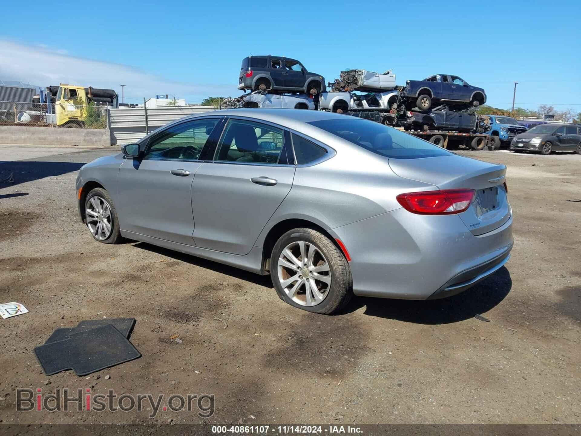 2015 CHRYSLER 200 - VIN: 1C3CCCAB7FN748833 - Фото 3