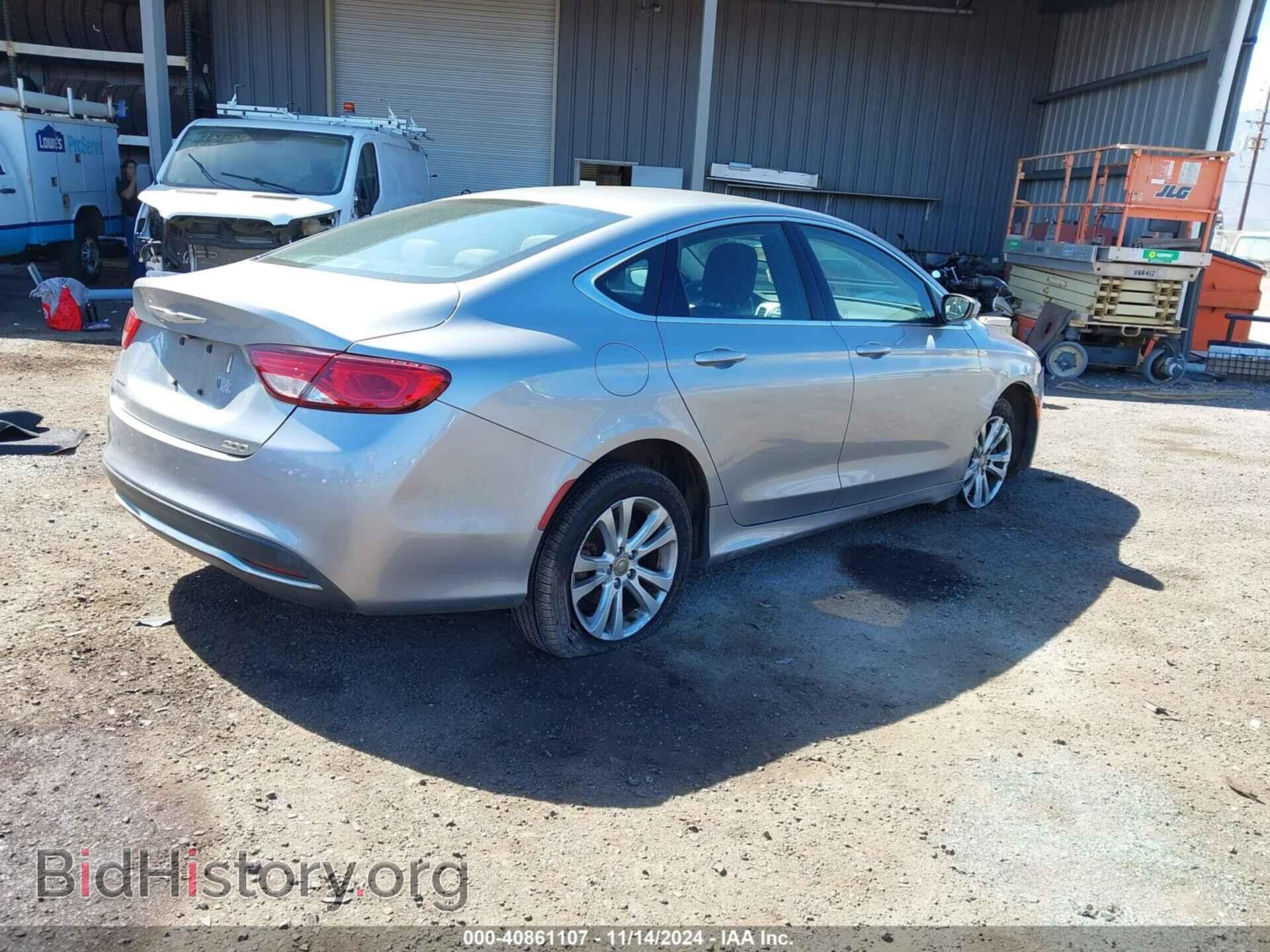 2015 CHRYSLER 200 - VIN: 1C3CCCAB7FN748833 - Фото 4