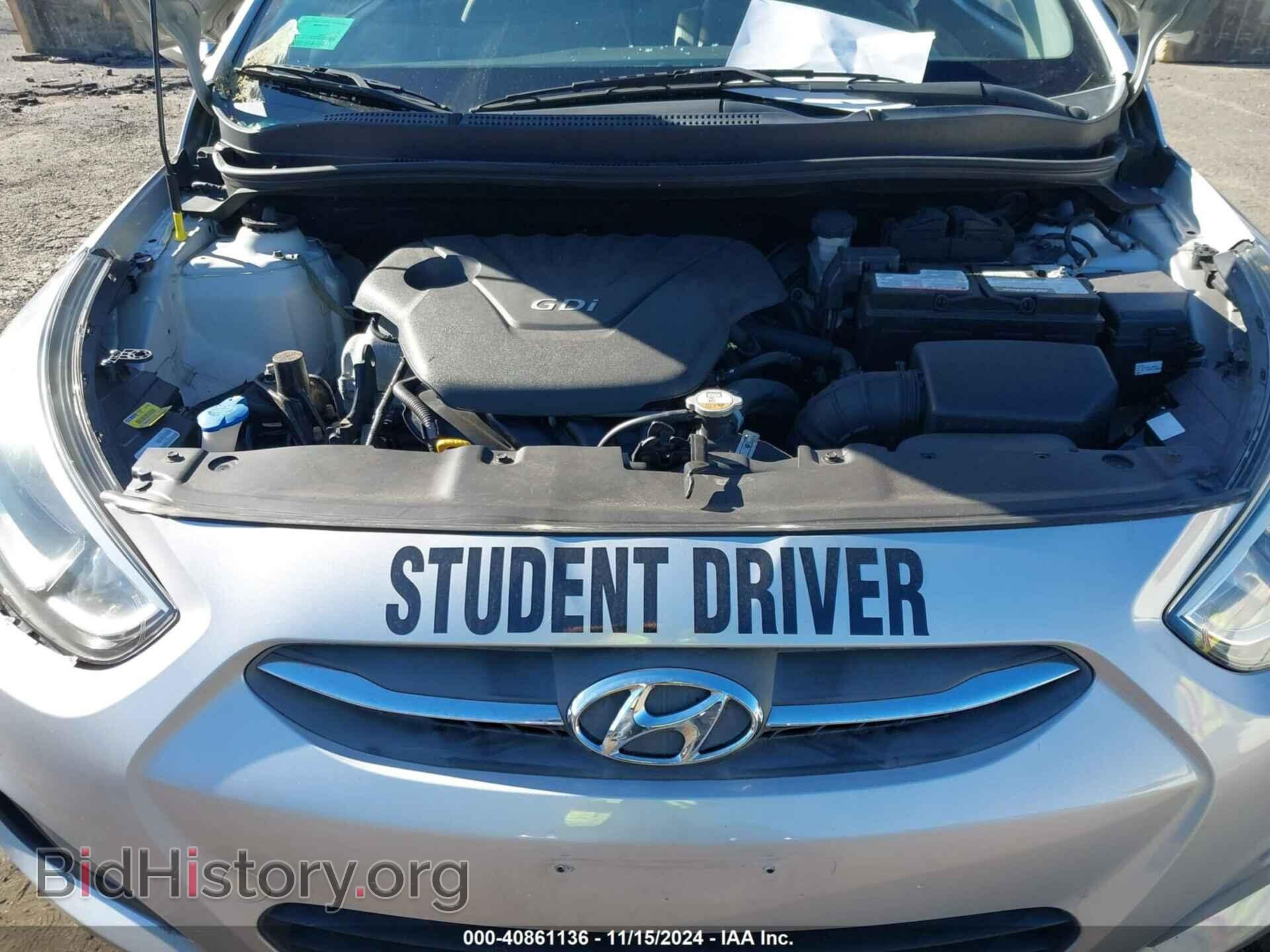2016 HYUNDAI ACCENT - VIN: KMHCT4AEXGU022317 - Фото 10