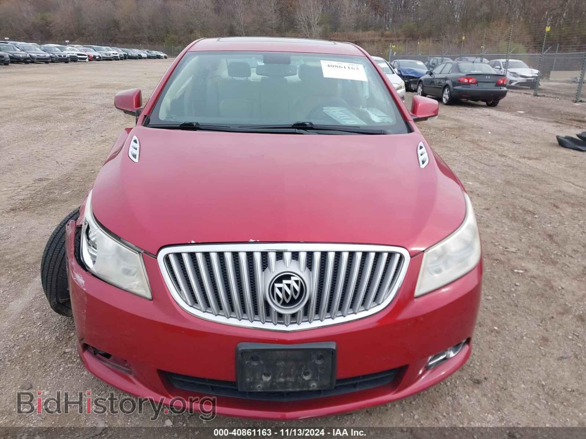2012 BUICK LACROSSE - VIN: 1G4GD5E3XCF226644 - Фото 12