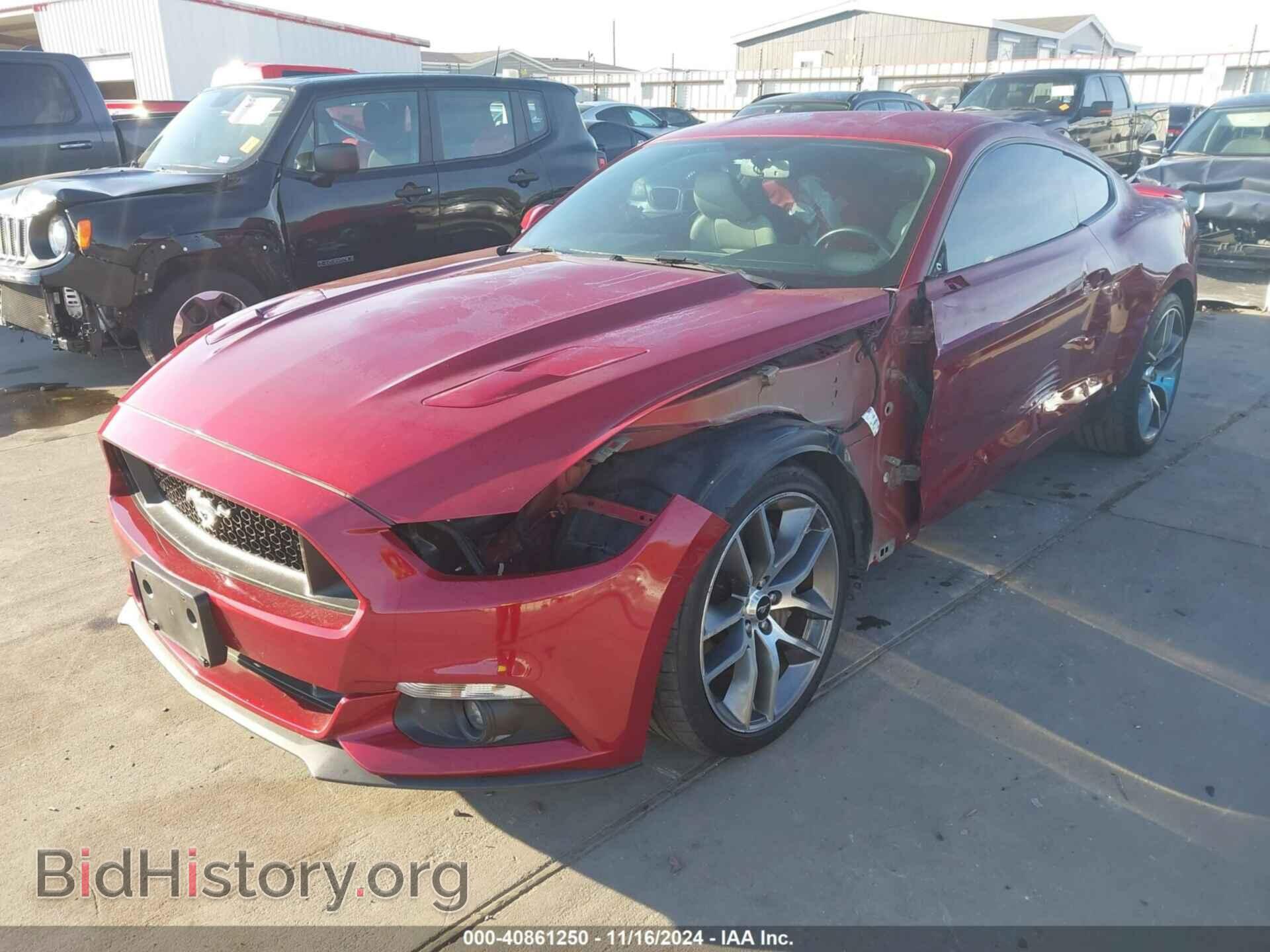 2016 FORD MUSTANG - VIN: 1FA6P8CF6G5289912 - Фото 2