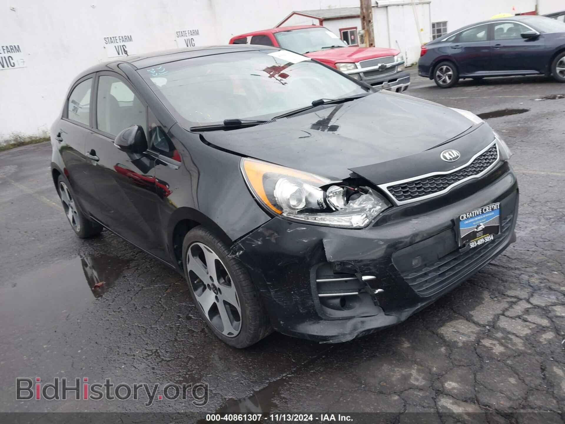 Фотография KNADN5A33G6678576 - KIA RIO 2016