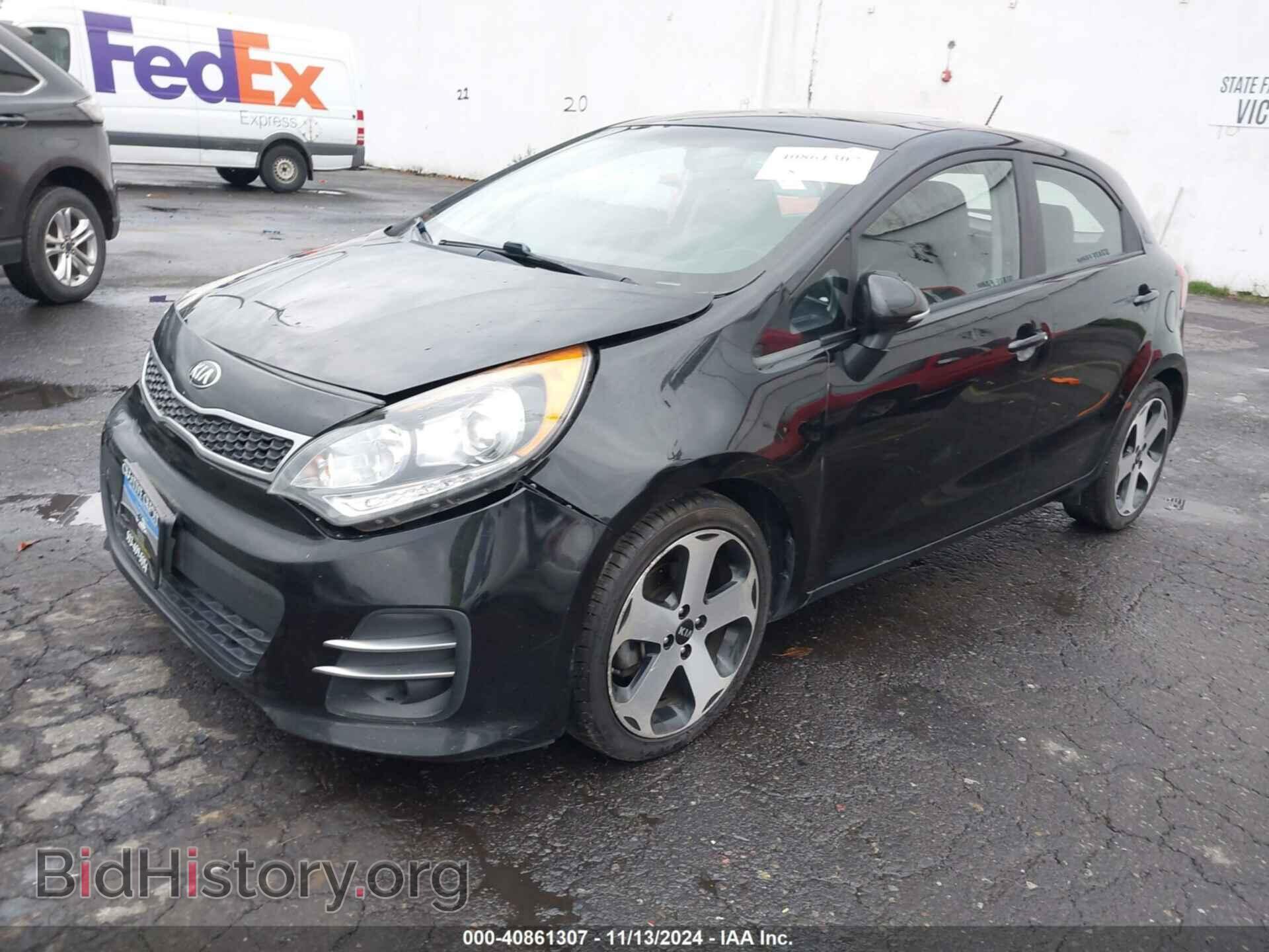 2016 KIA RIO - VIN: KNADN5A33G6678576 - Фото 2