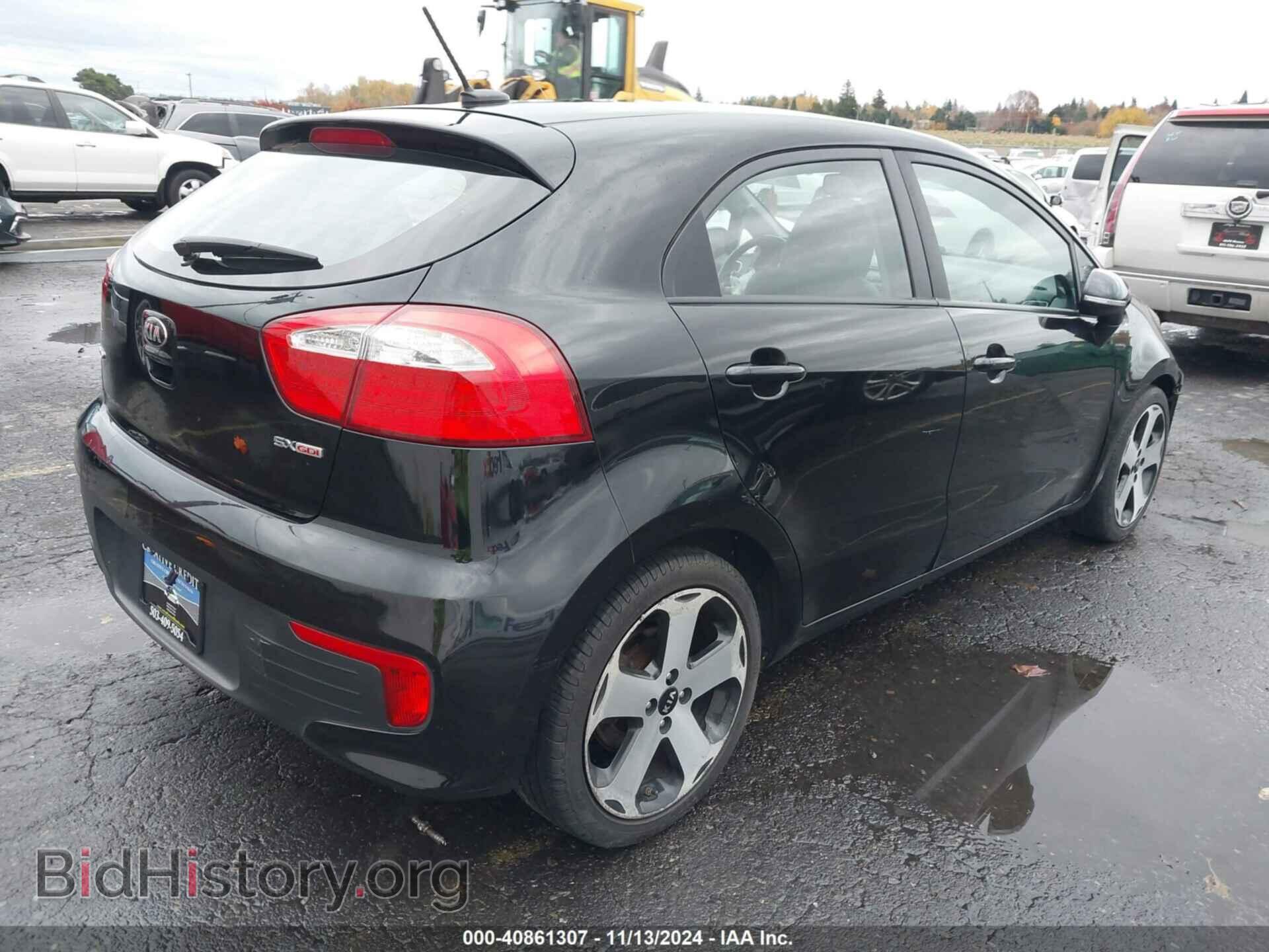 2016 KIA RIO - VIN: KNADN5A33G6678576 - Фото 4