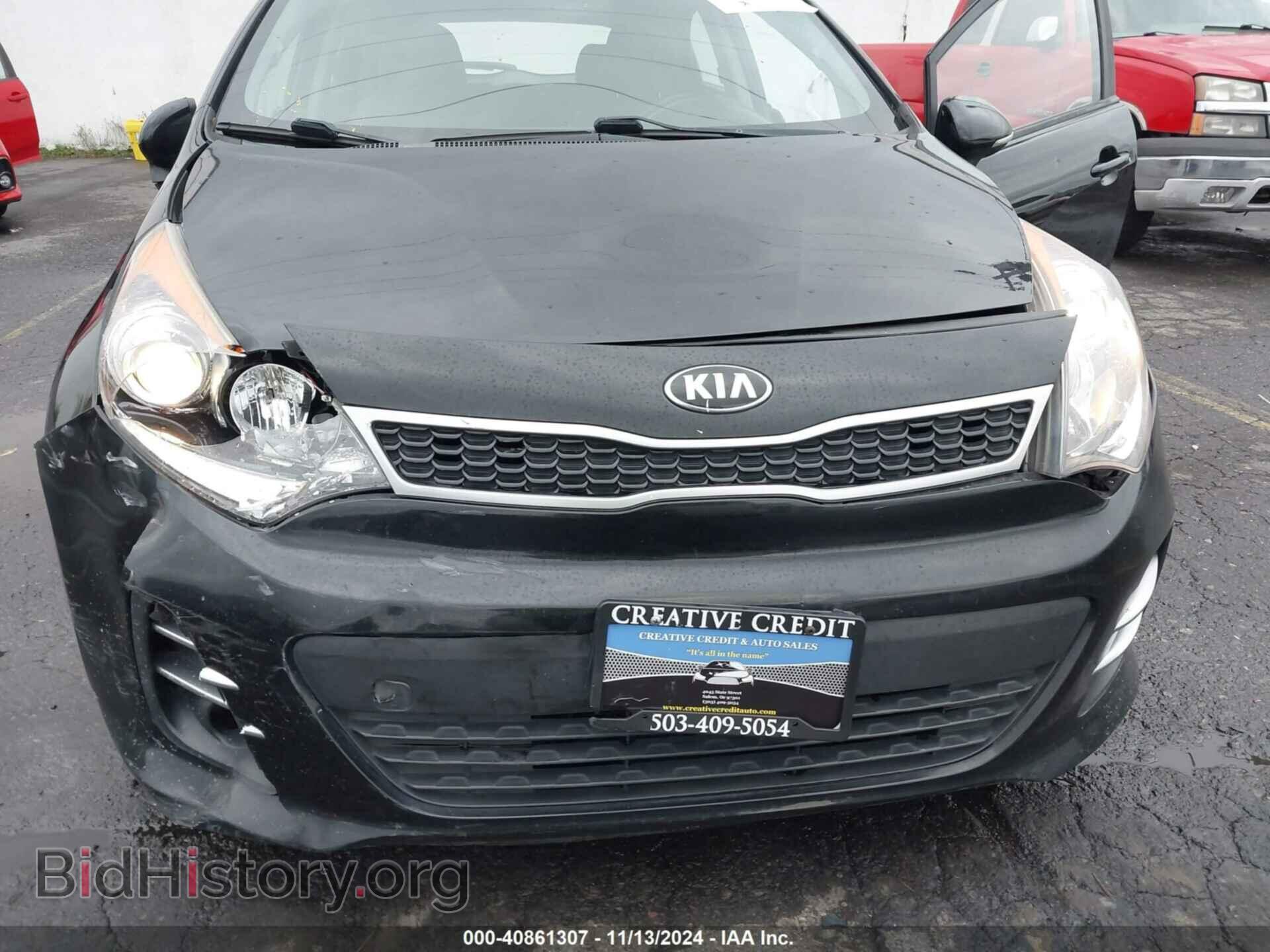 2016 KIA RIO - VIN: KNADN5A33G6678576 - Фото 6