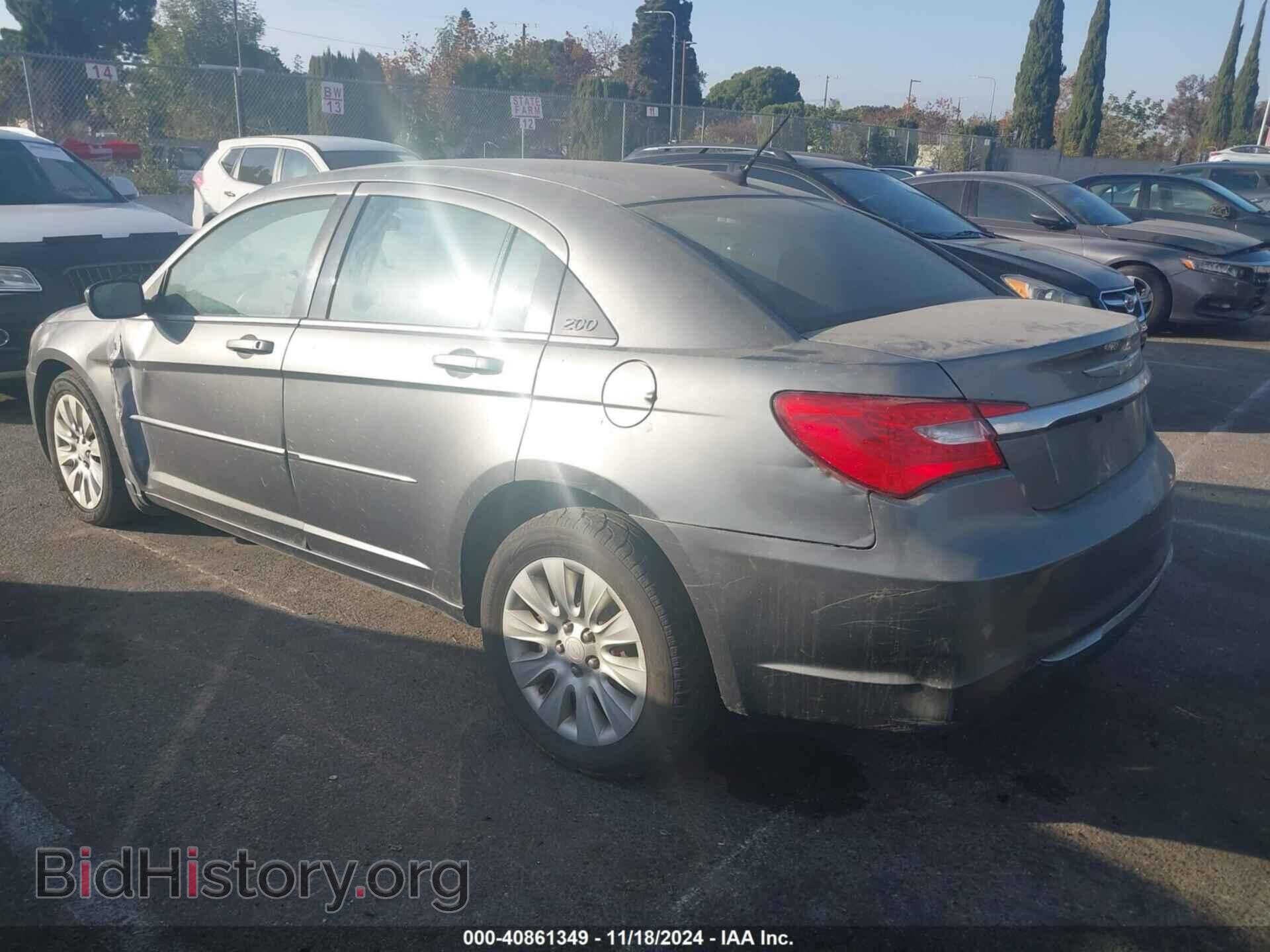 2012 CHRYSLER 200 - VIN: 1C3CCBAB9CN205375 - Фото 3