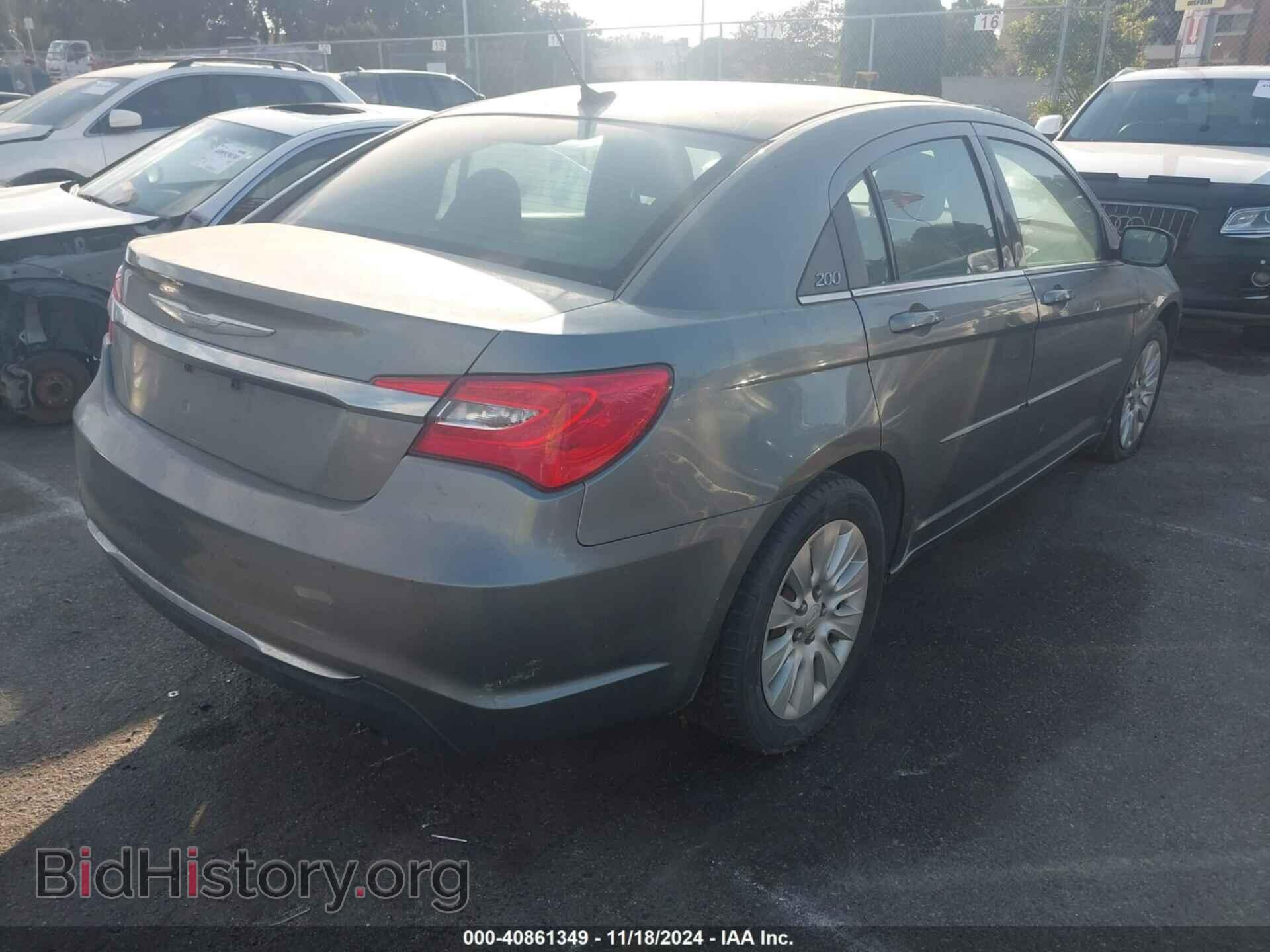 2012 CHRYSLER 200 - VIN: 1C3CCBAB9CN205375 - Фото 4