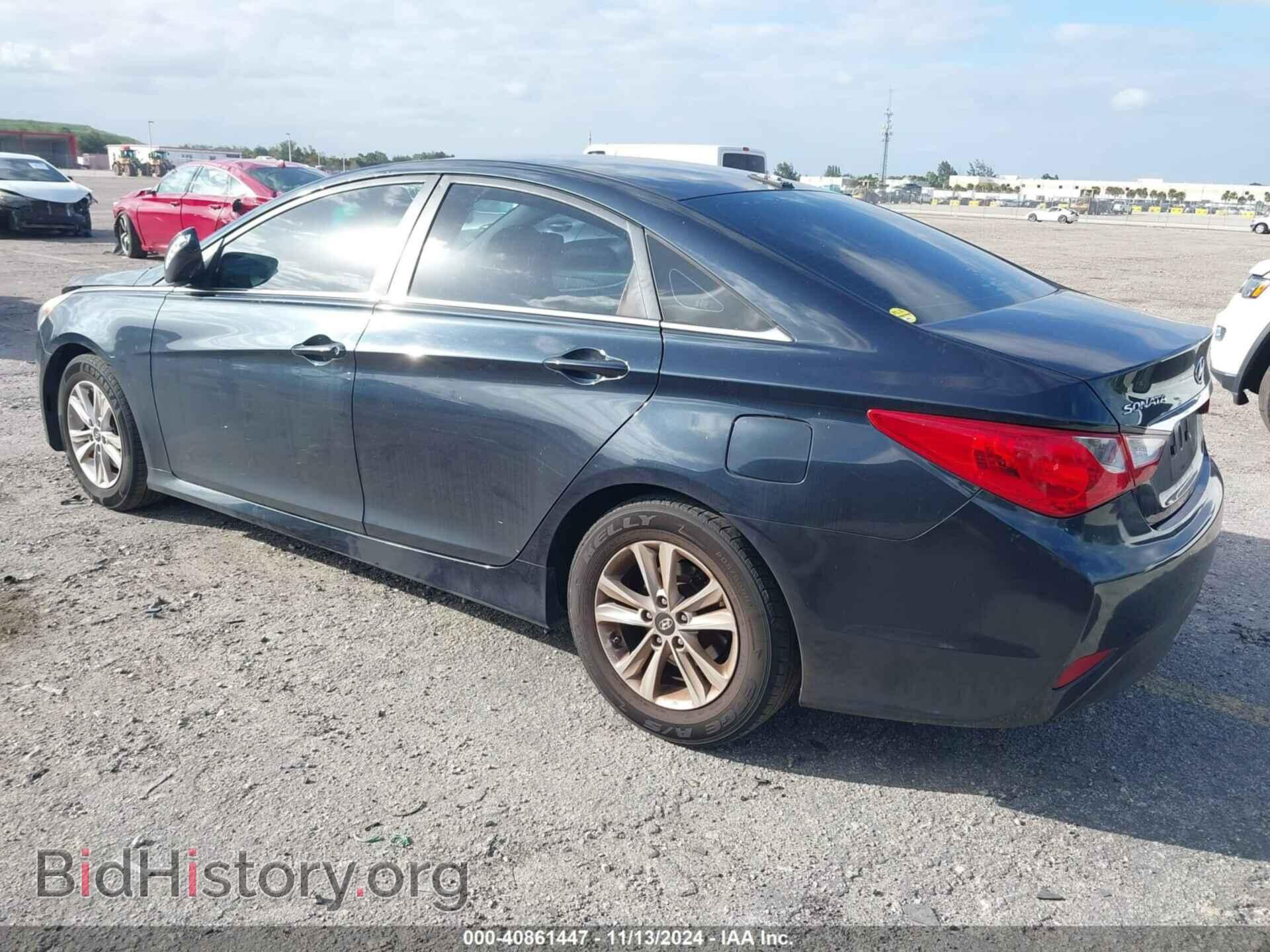 2014 HYUNDAI SONATA - VIN: 5NPEB4AC2EH936096 - Фото 3