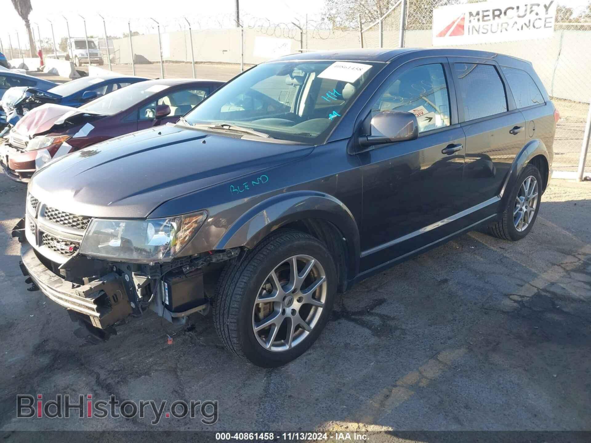 2018 DODGE JOURNEY - VIN: 3C4PDCEG6JT380251 - Фото 2