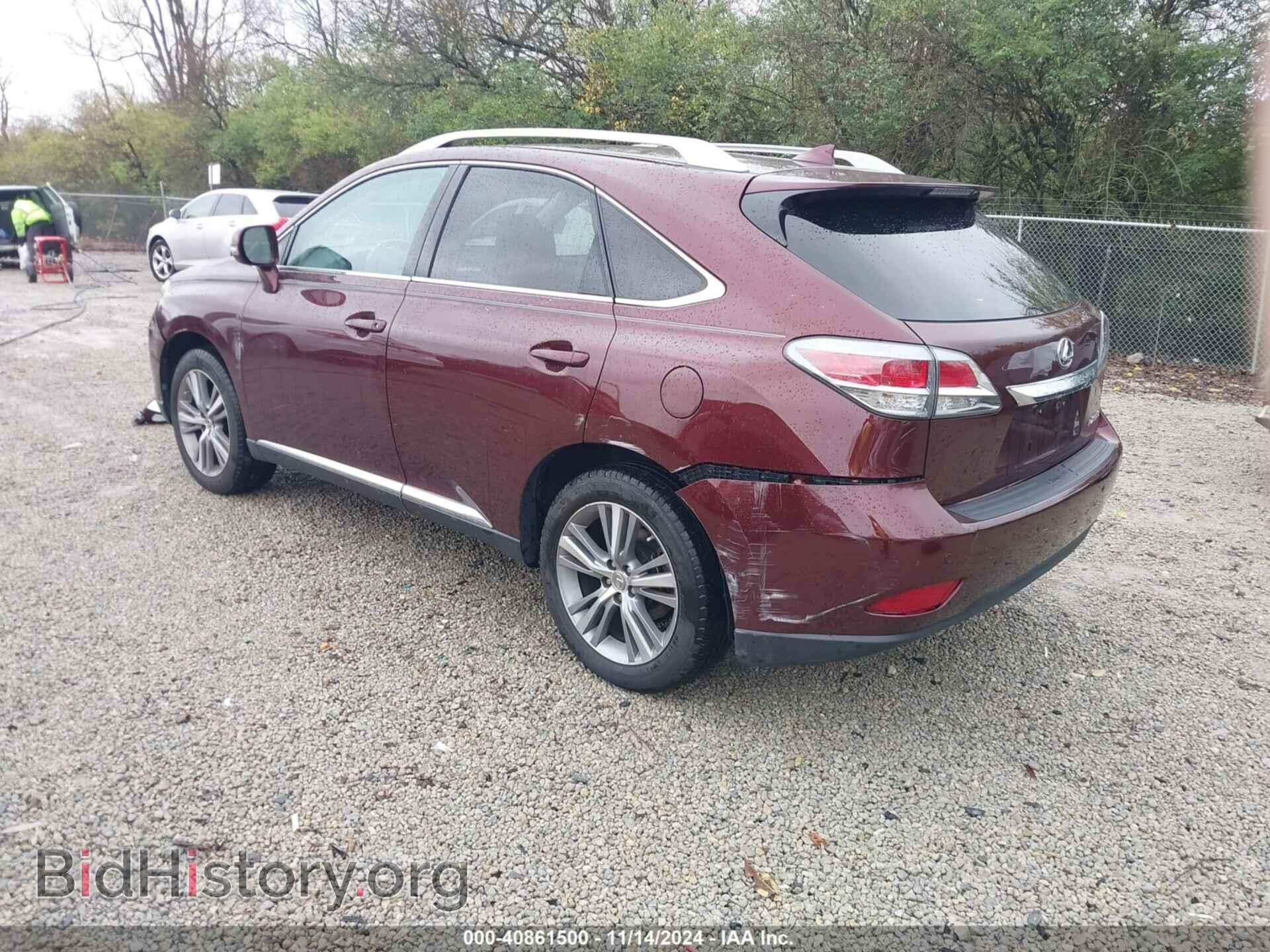 2015 LEXUS RX 350 - VIN: 2T2BK1BA0FC336367 - Фото 3