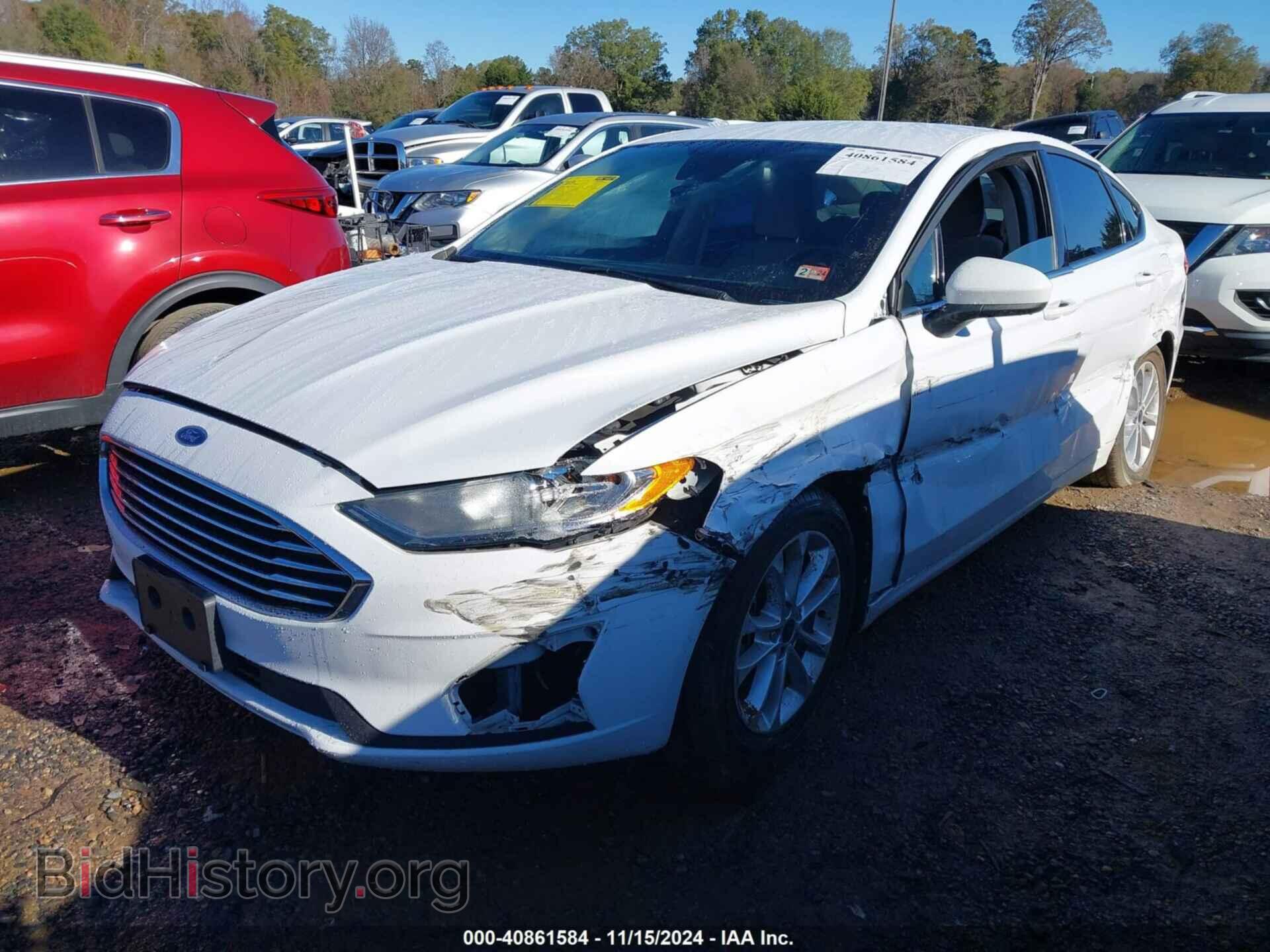 2019 FORD FUSION - VIN: 3FA6P0HD0KR123111 - Фото 2