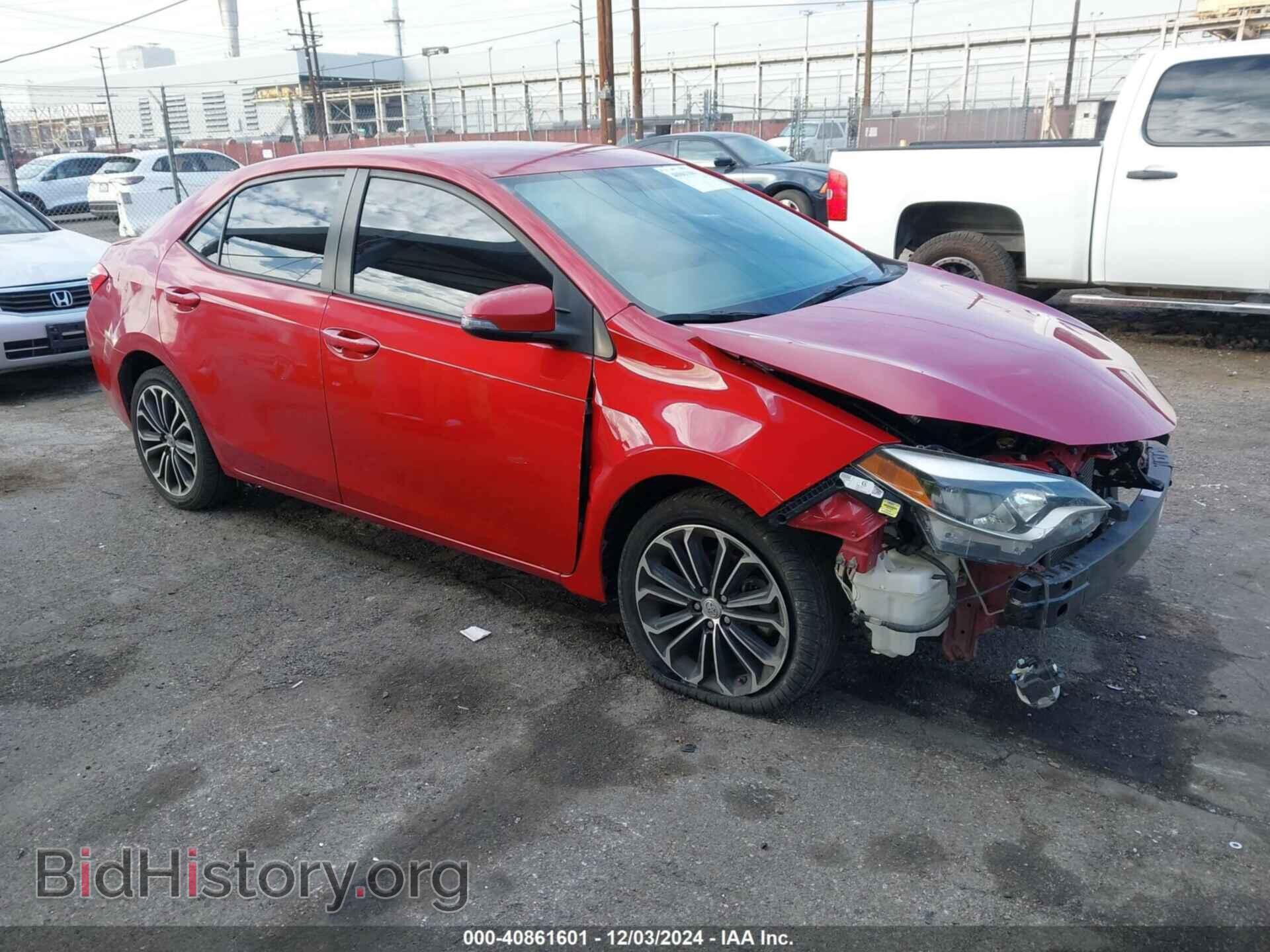 Фотография 5YFBURHE2GP472055 - TOYOTA COROLLA 2016