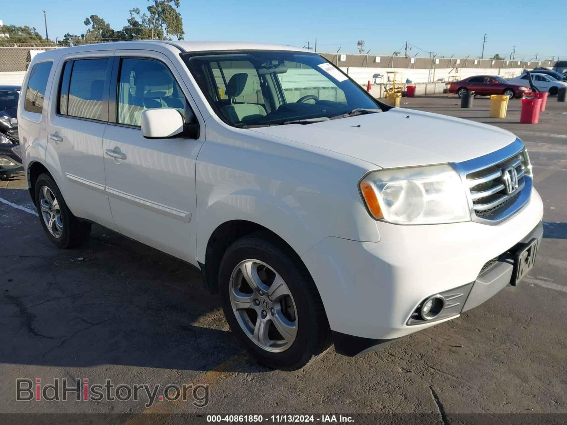 Фотография 5FNYF3H48EB022735 - HONDA PILOT 2014