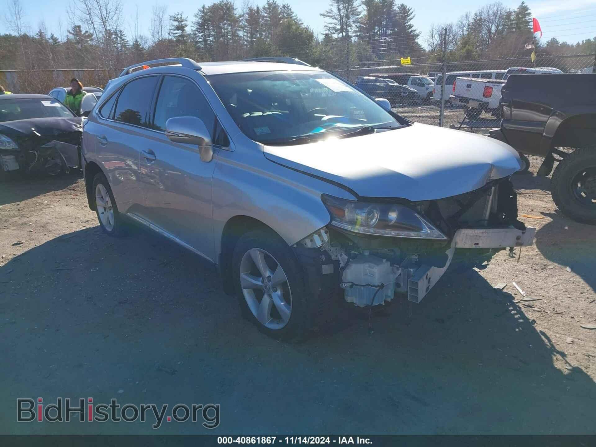Фотография 2T2BK1BA9FC282003 - LEXUS RX 350 2015