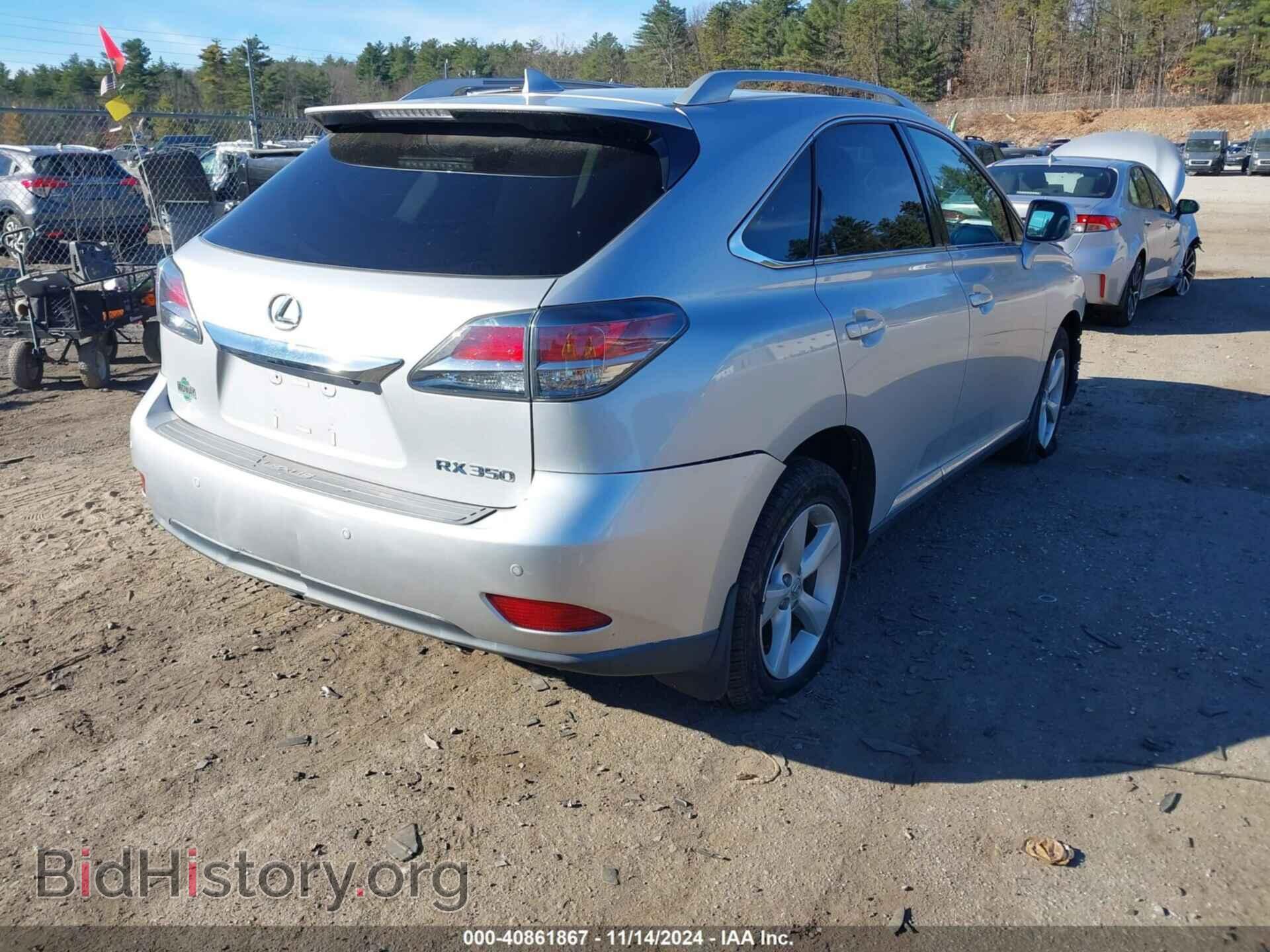 2015 LEXUS RX 350 - VIN: 2T2BK1BA9FC282003 - Фото 4