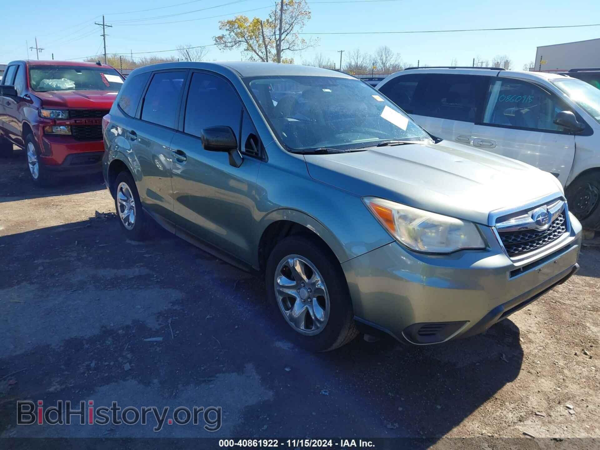 Фотография JF2SJAAC2EH404626 - SUBARU FORESTER 2014