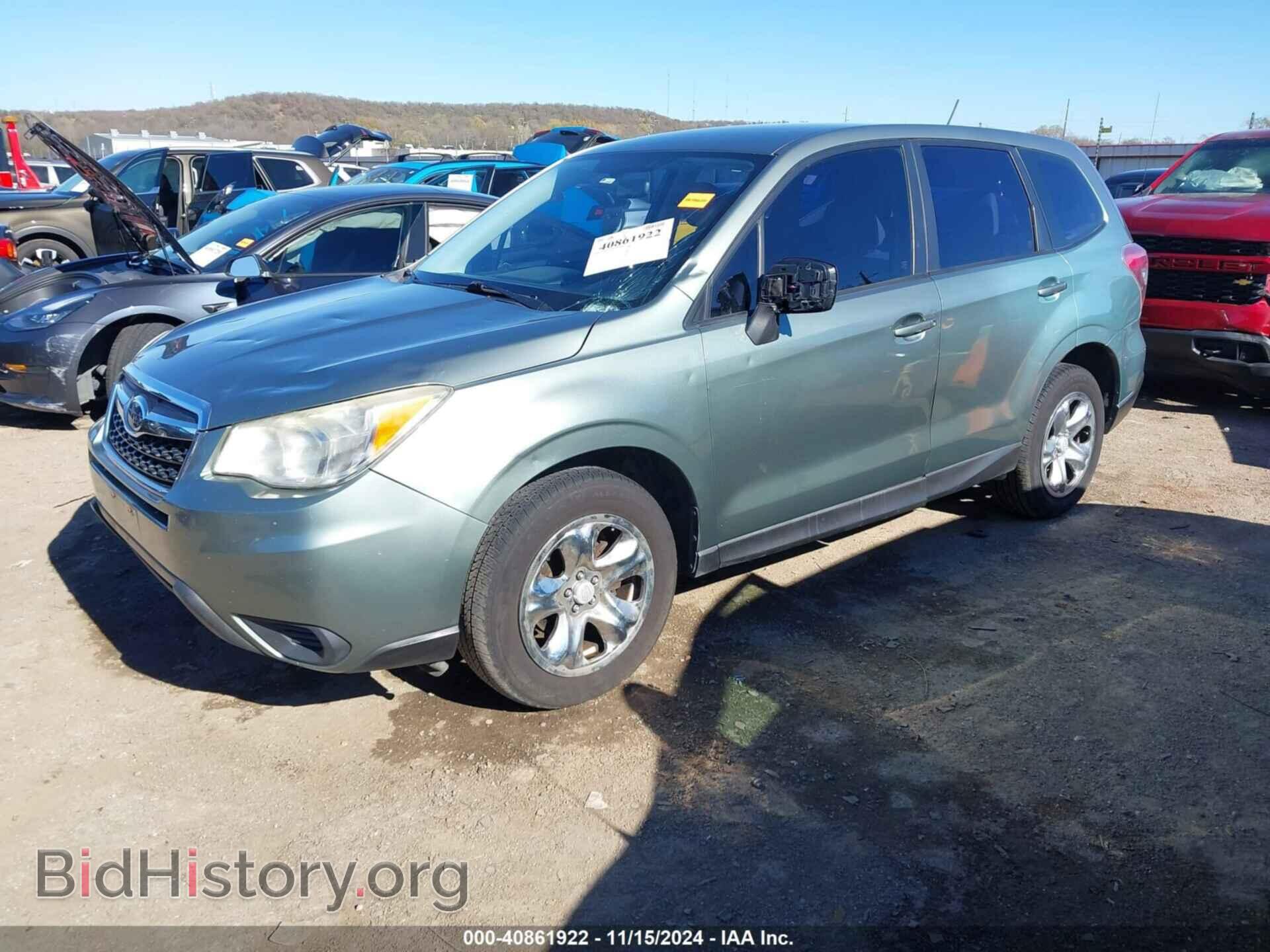 2014 SUBARU FORESTER - VIN: JF2SJAAC2EH404626 - Фото 2