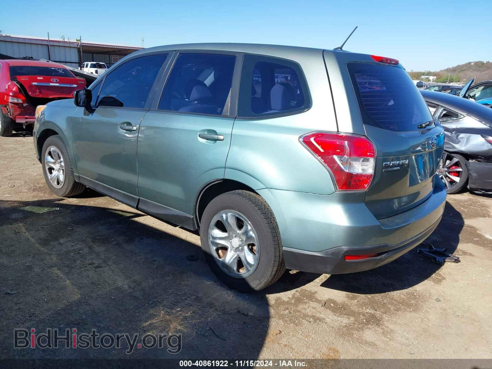 2014 SUBARU FORESTER - VIN: JF2SJAAC2EH404626 - Фото 3