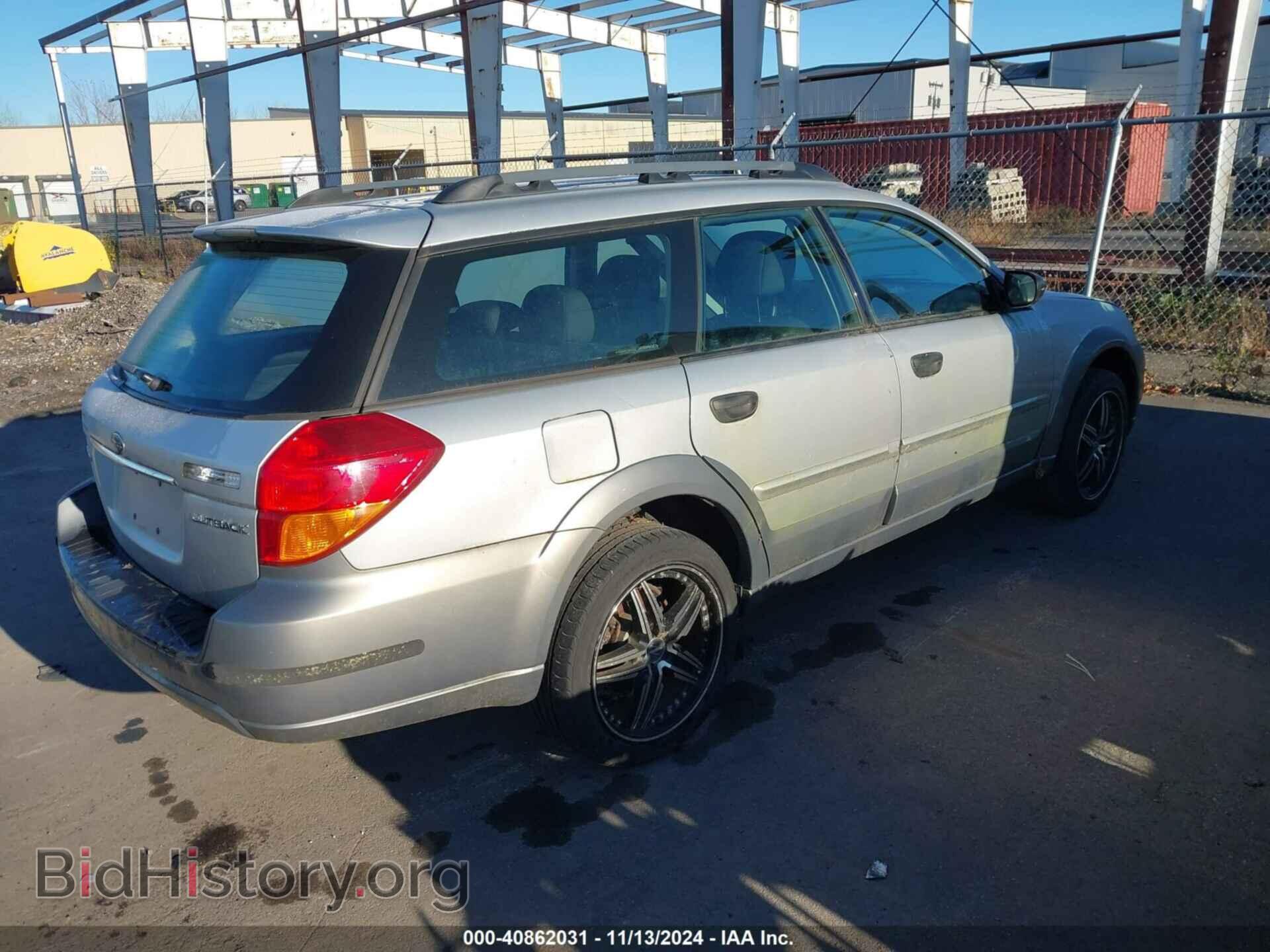 2007 SUBARU OUTBACK - VIN: 4S4BP61C876320573 - Photo 4