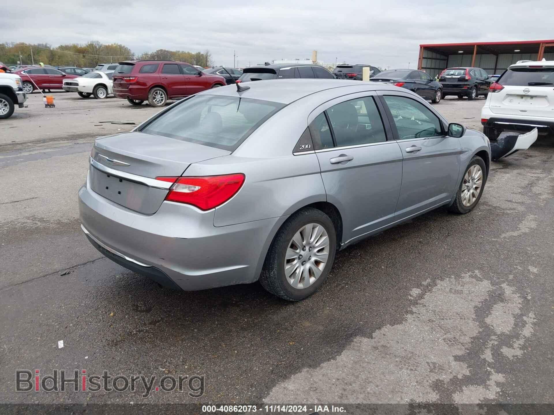2013 CHRYSLER 200 - VIN: 1C3CCBAB5DN641447 - Фото 4