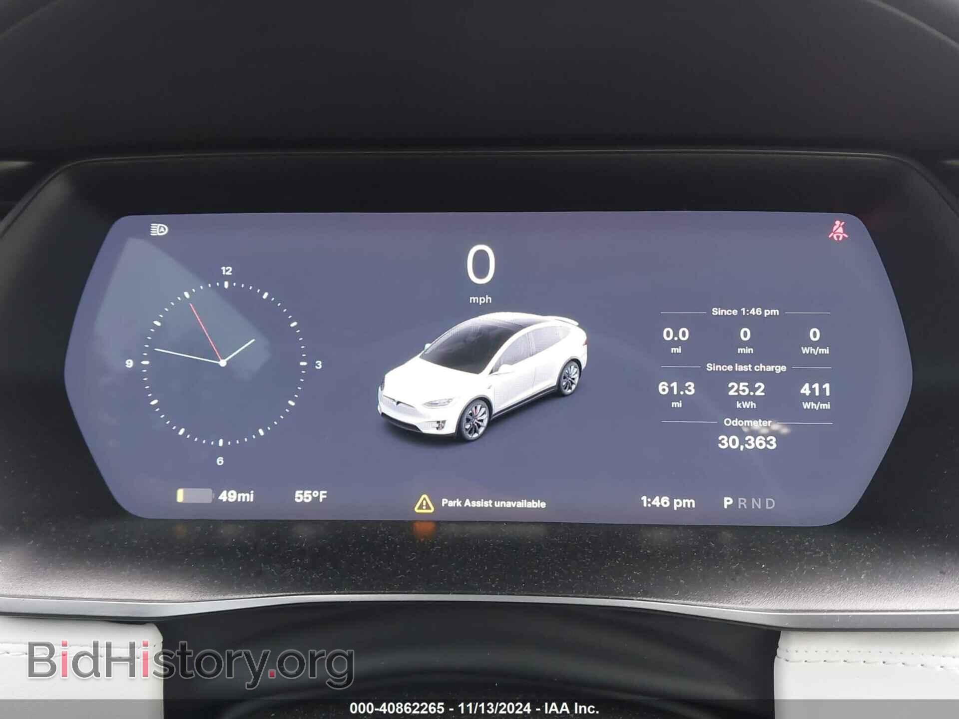 2020 TESLA MODEL X - VIN: 5YJXCBE43LF216850 - Фото 20