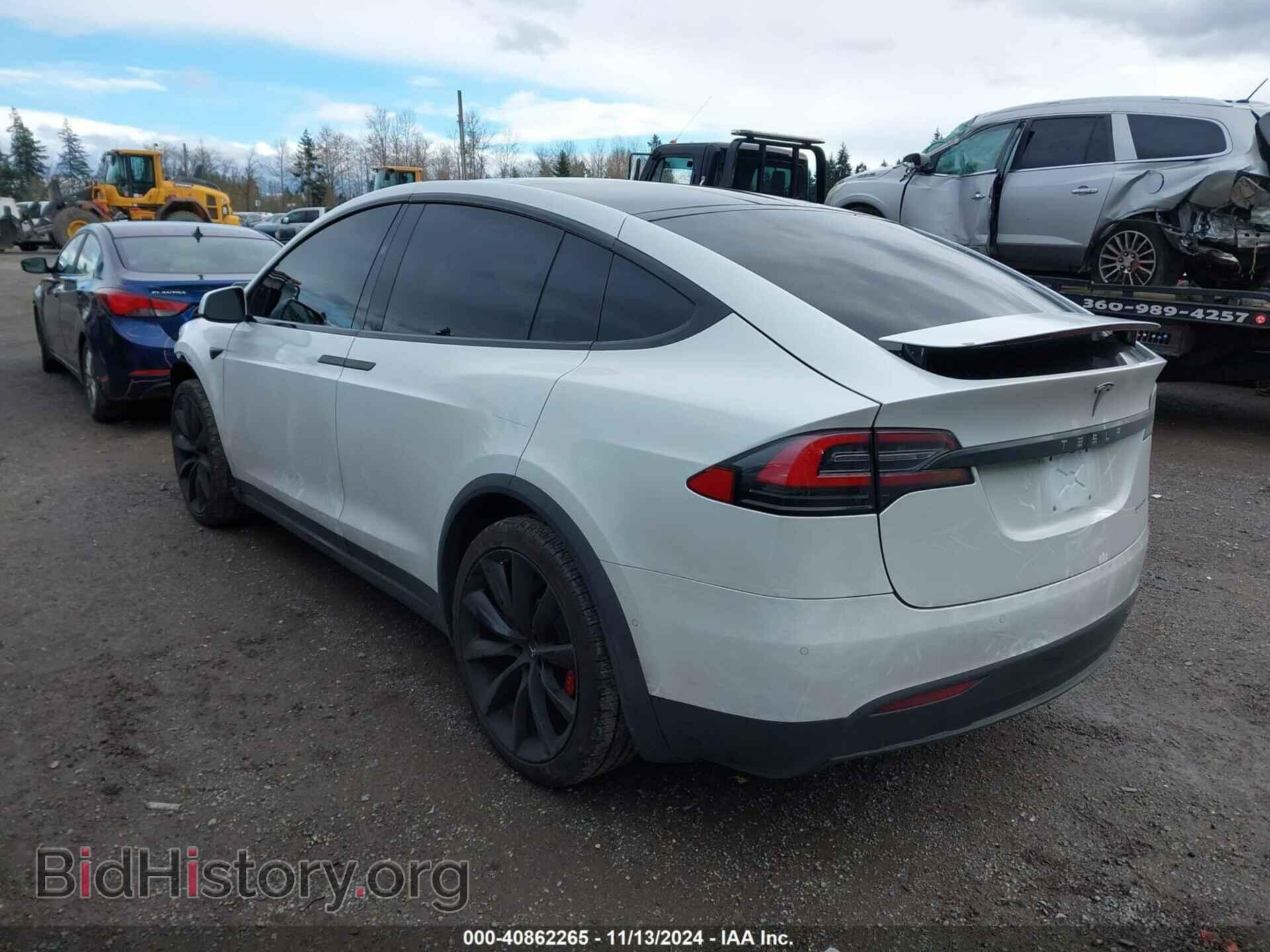 2020 TESLA MODEL X - VIN: 5YJXCBE43LF216850 - Фото 3