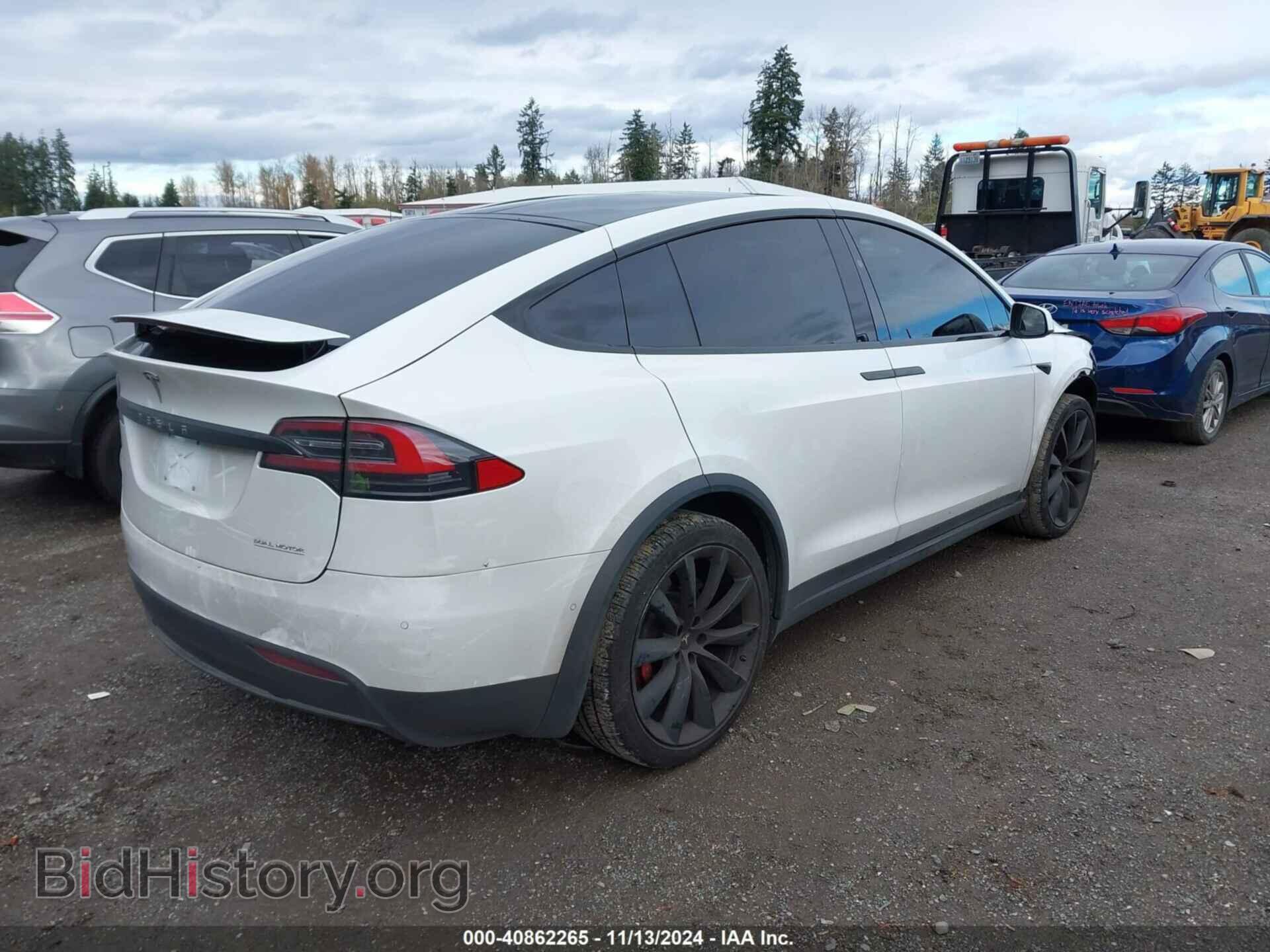 2020 TESLA MODEL X - VIN: 5YJXCBE43LF216850 - Фото 4