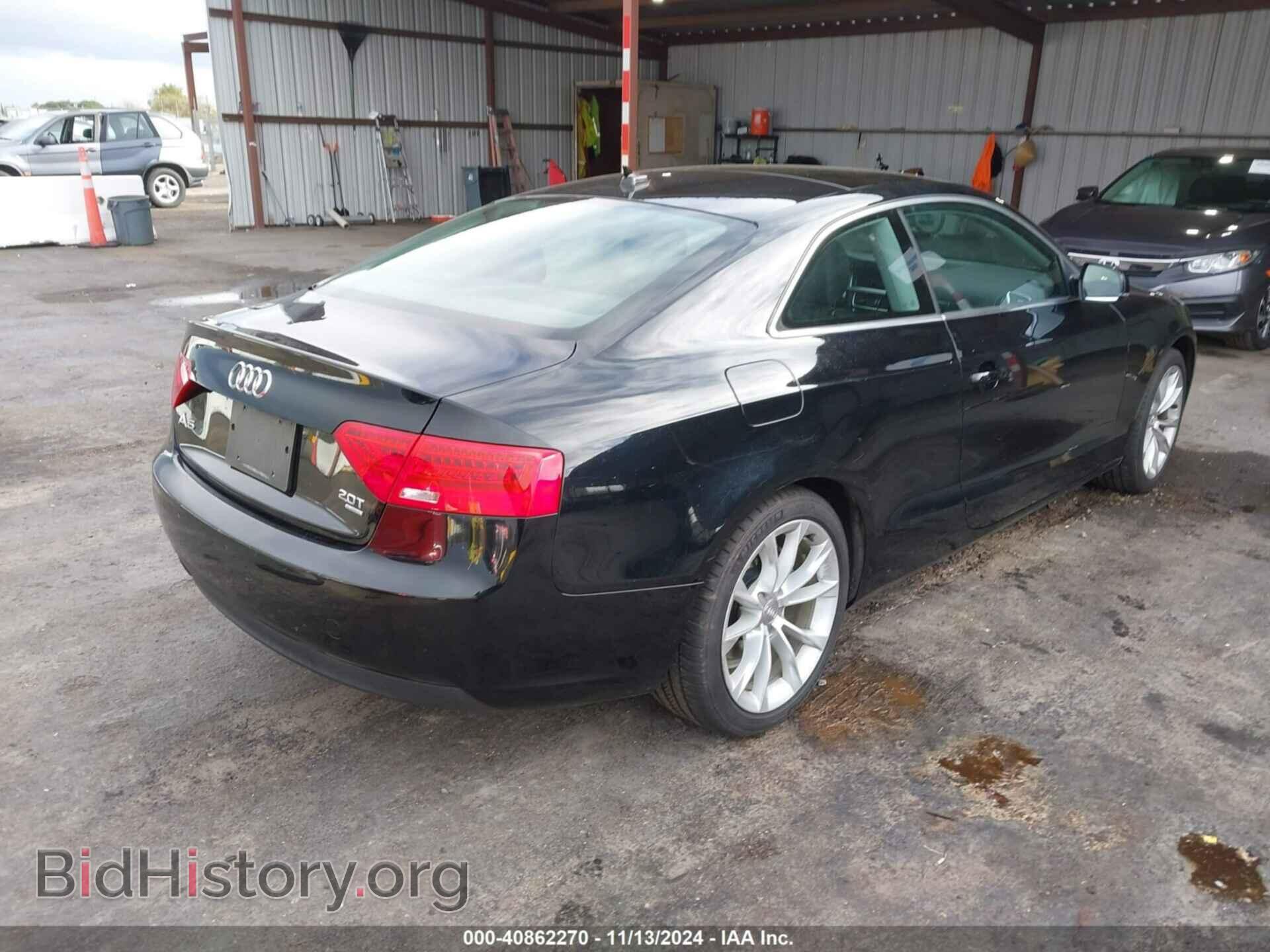 2014 AUDI A5 - VIN: WAUCFAFR5EA020010 - Фото 4
