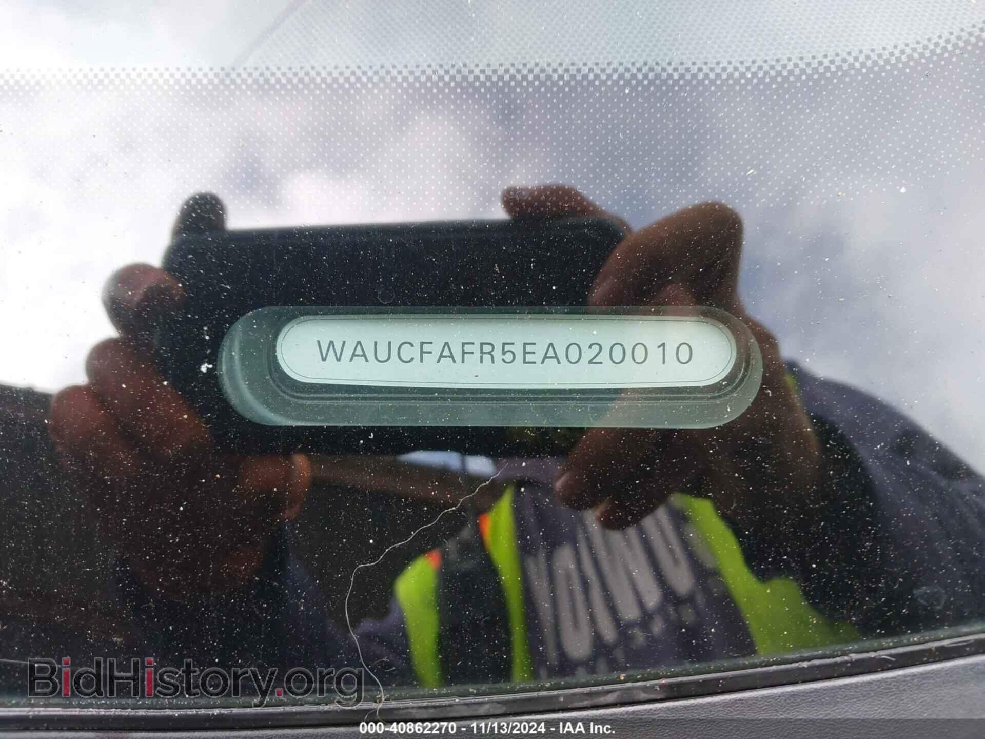 2014 AUDI A5 - VIN: WAUCFAFR5EA020010 - Фото 9