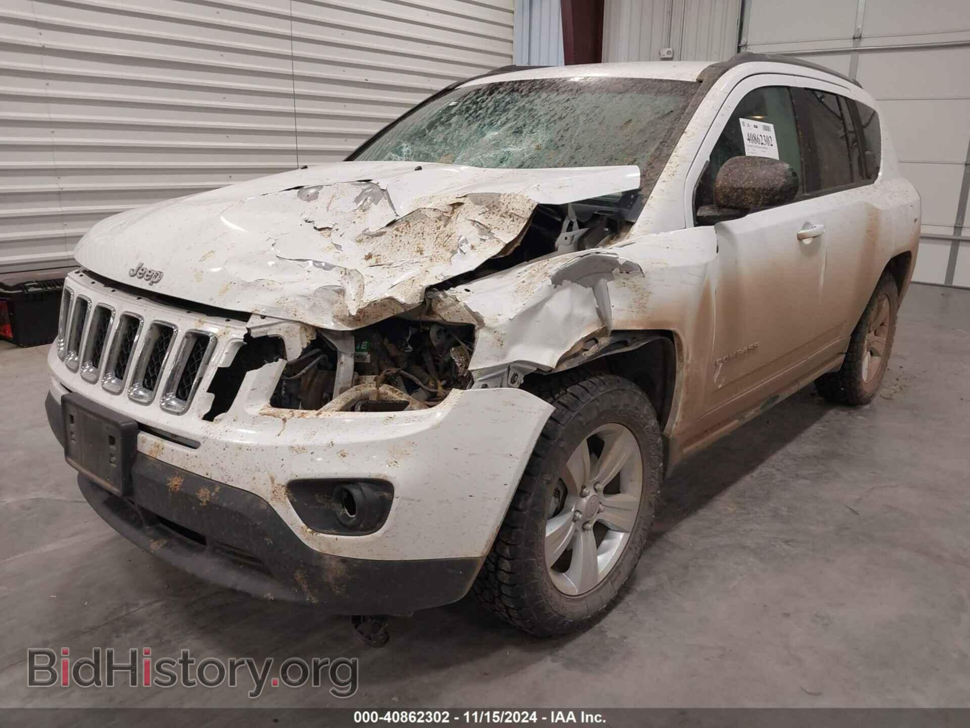 2014 JEEP COMPASS - VIN: 1C4NJDBB0ED693791 - Фото 2