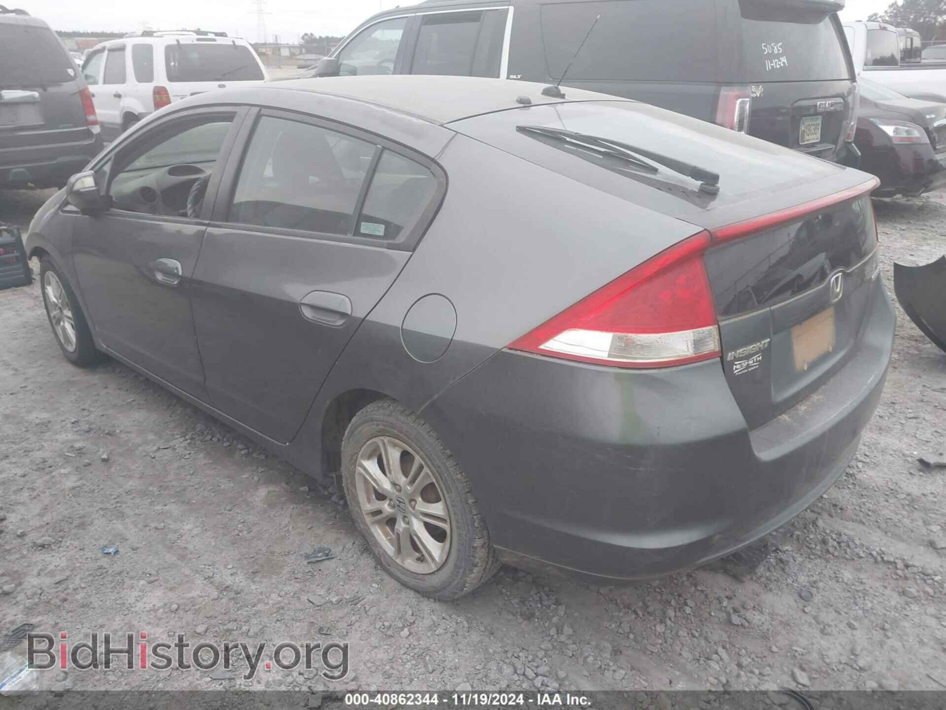 2010 HONDA INSIGHT - VIN: JHMZE2H76AS018321 - Фото 3