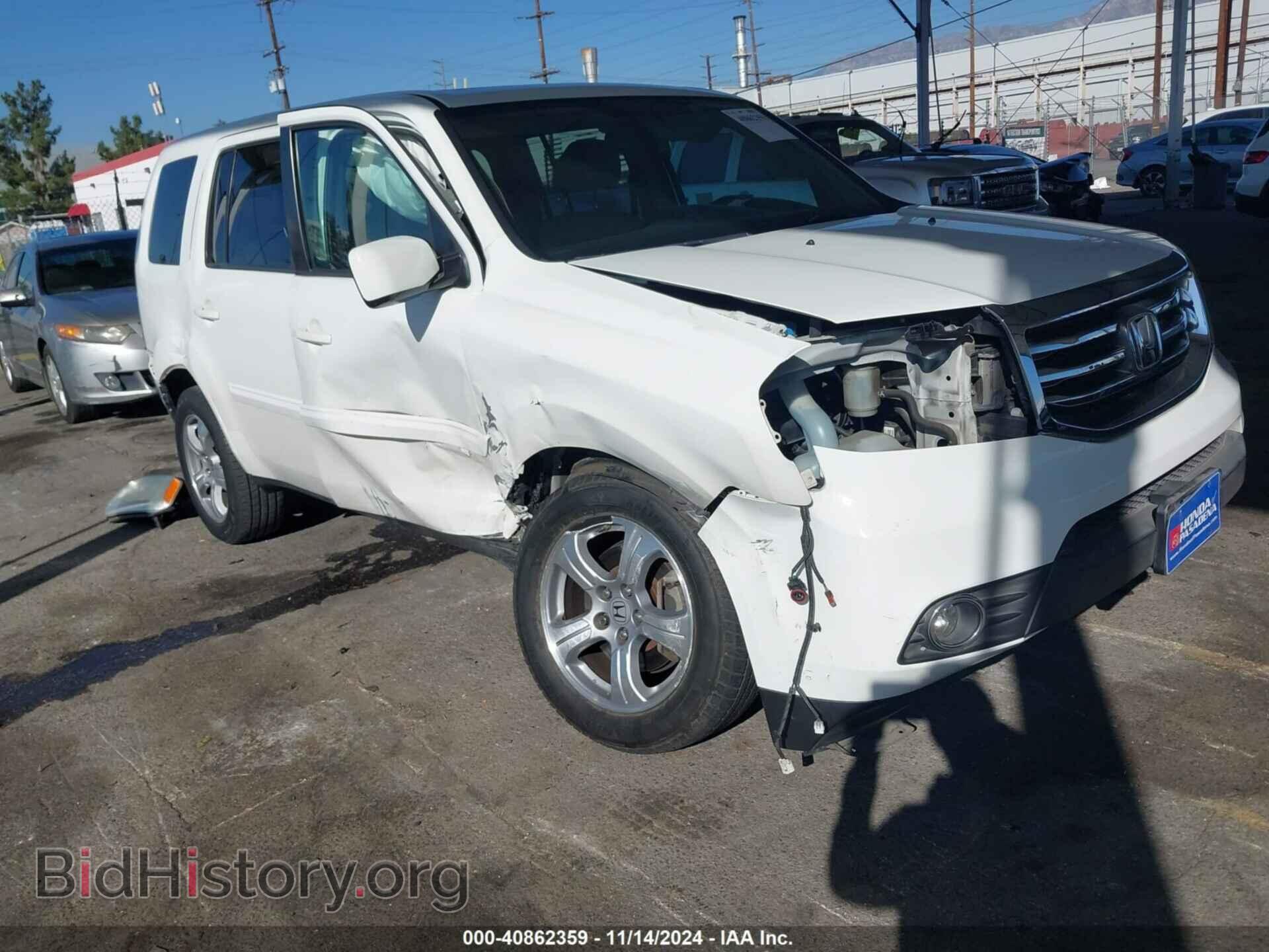 Фотография 5FNYF3H54DB042696 - HONDA PILOT 2013