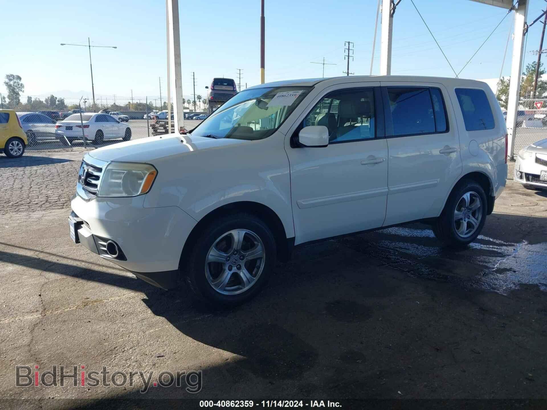 2013 HONDA PILOT - VIN: 5FNYF3H54DB042696 - Фото 2