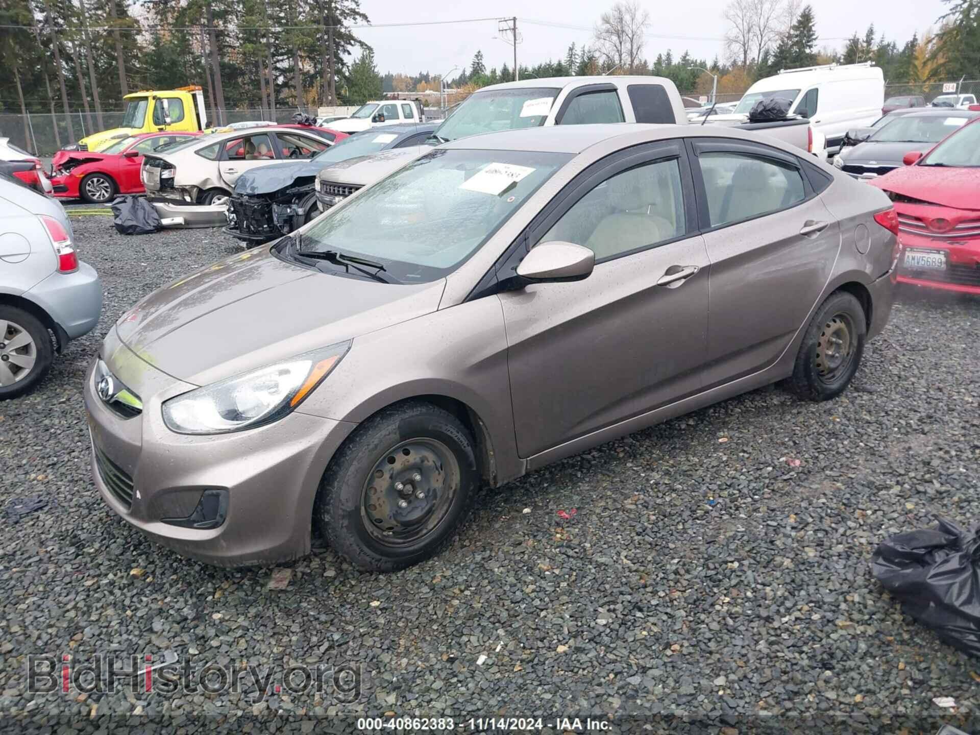 2014 HYUNDAI ACCENT - VIN: KMHCT4AE3EU653309 - Фото 2