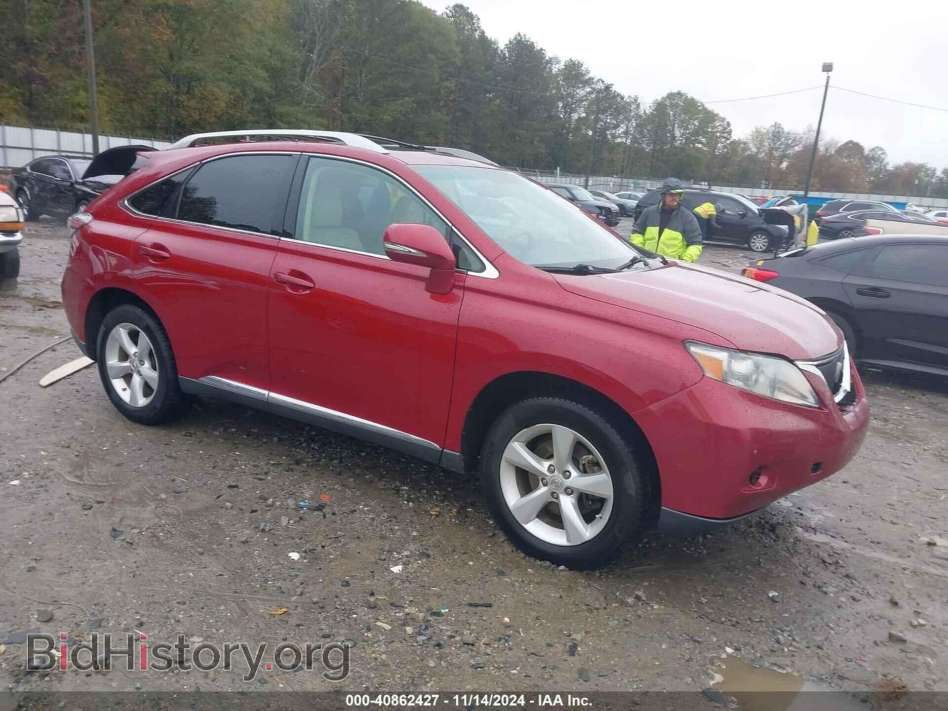 Photo 2T2ZK1BA1BC044509 - LEXUS RX 350 2011