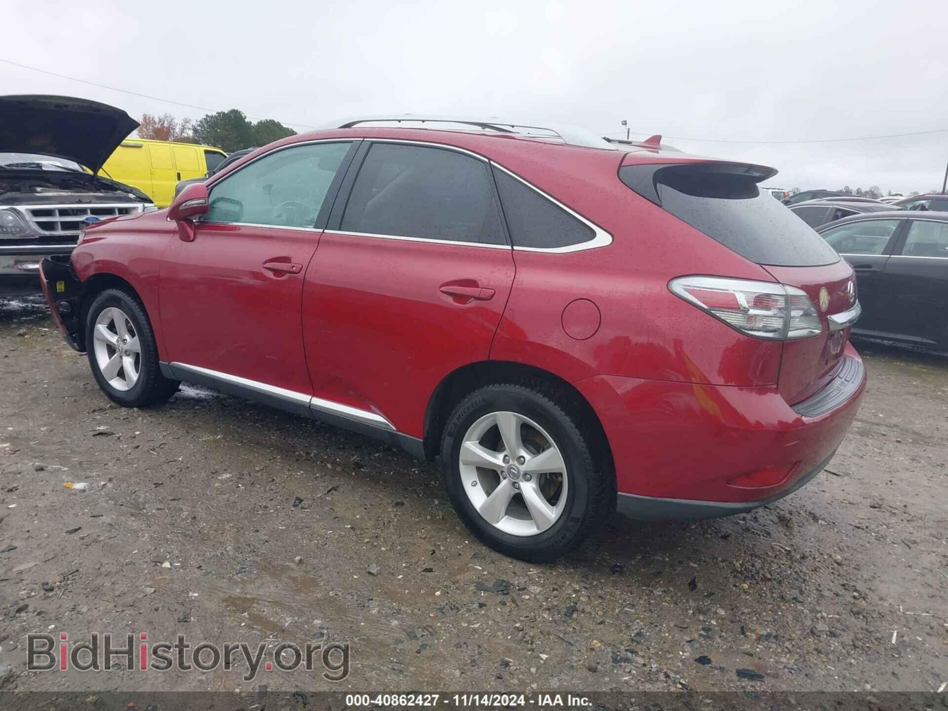 2011 LEXUS RX 350 - VIN: 2T2ZK1BA1BC044509 - Фото 3