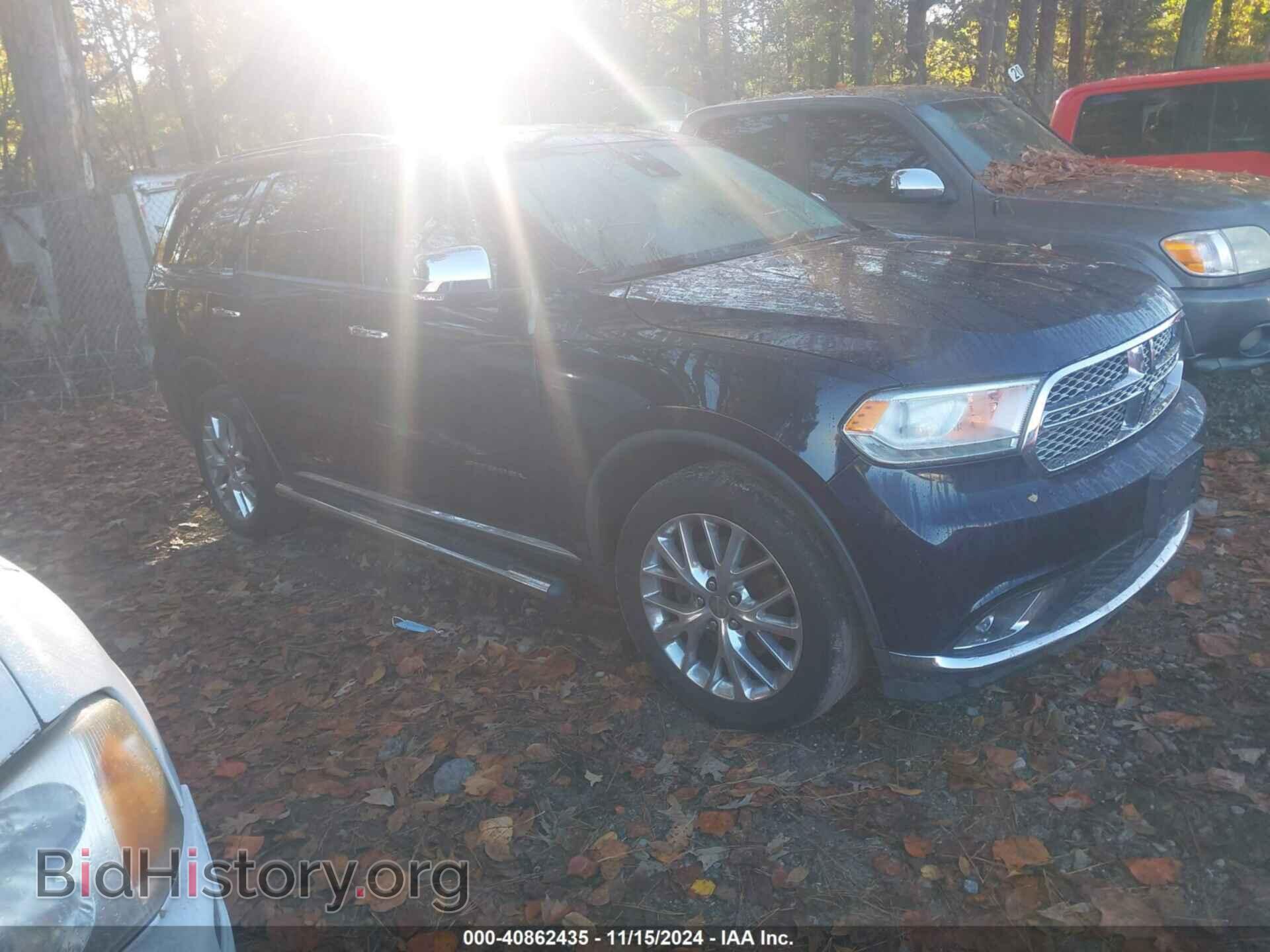 Photo 1C4RDJEGXFC826756 - DODGE DURANGO 2015