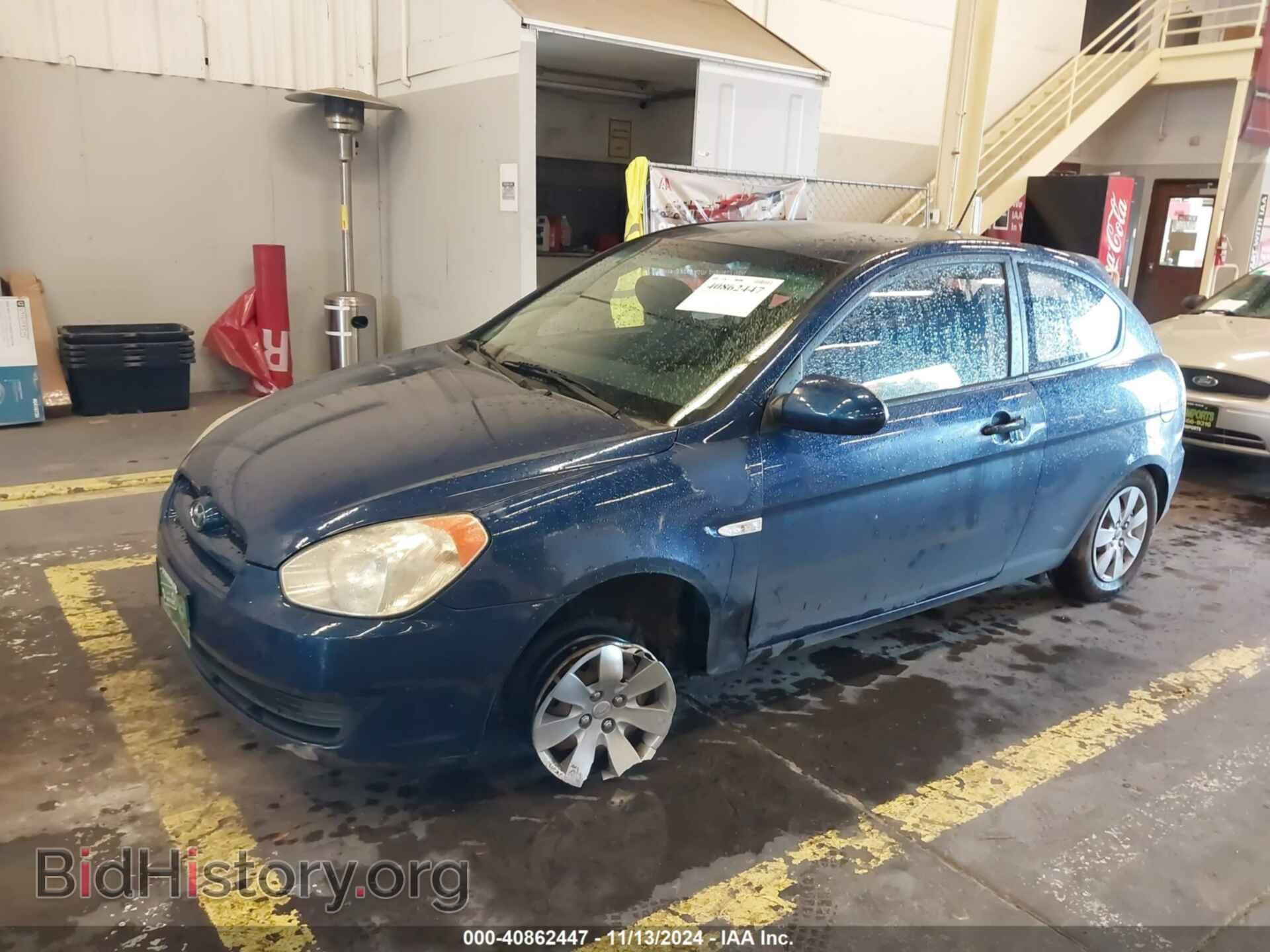 2008 HYUNDAI ACCENT - VIN: KMHCM36C88U068258 - Фото 2