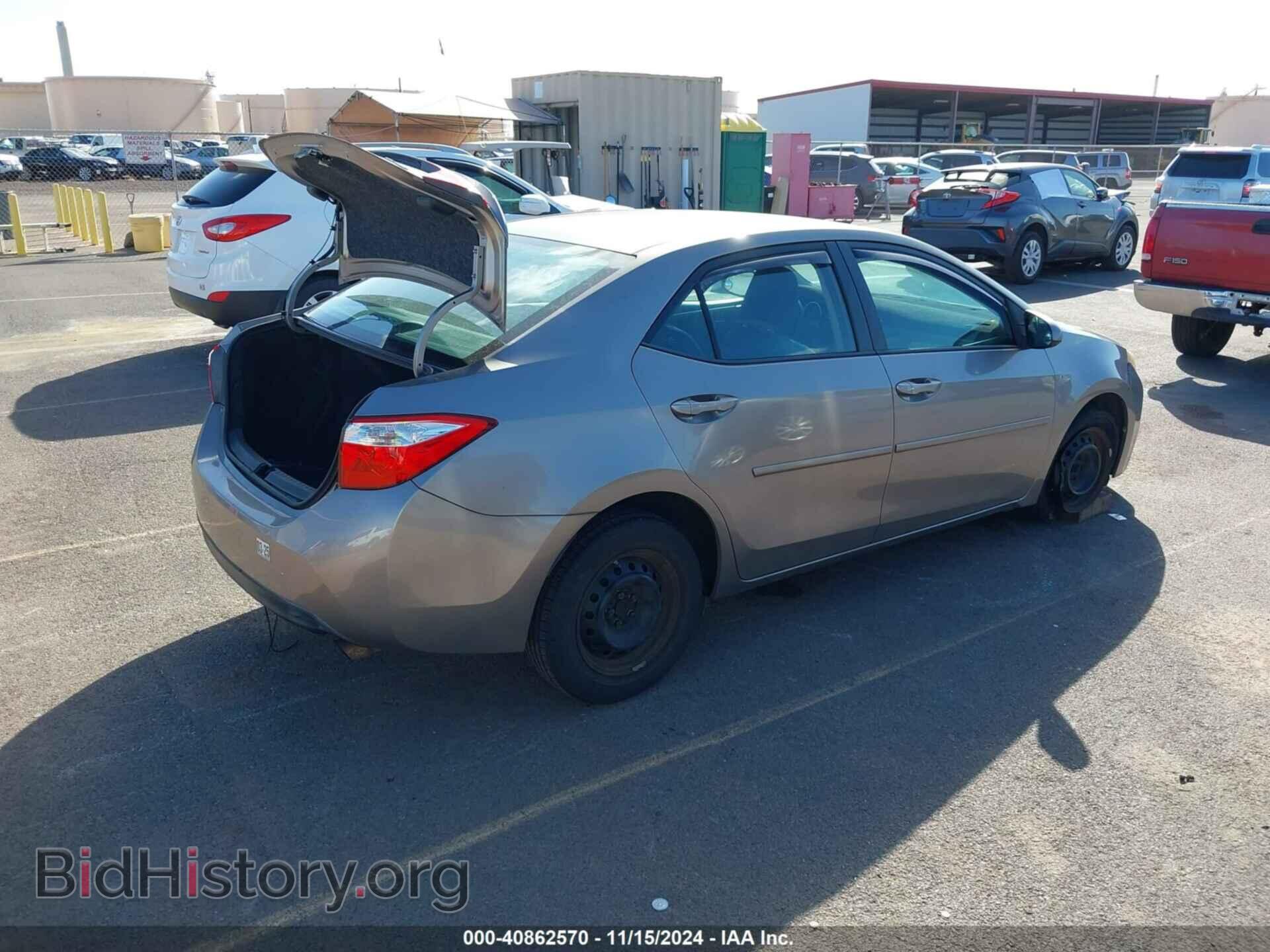 2014 TOYOTA COROLLA - VIN: 5YFBPRHE9EP037828 - Фото 4