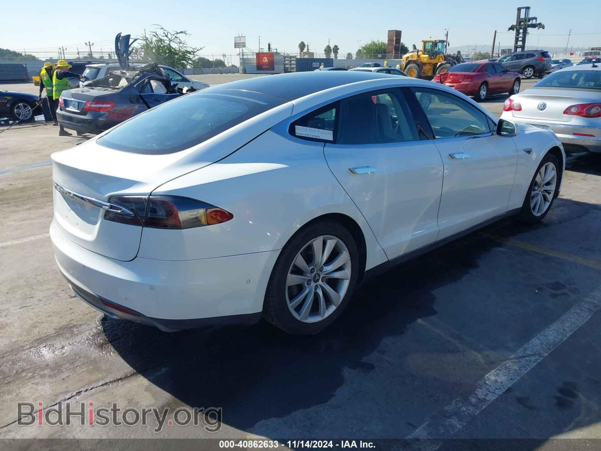 2014 TESLA MODEL S - VIN: 5YJSA1H10EFP54291 - Photo 4