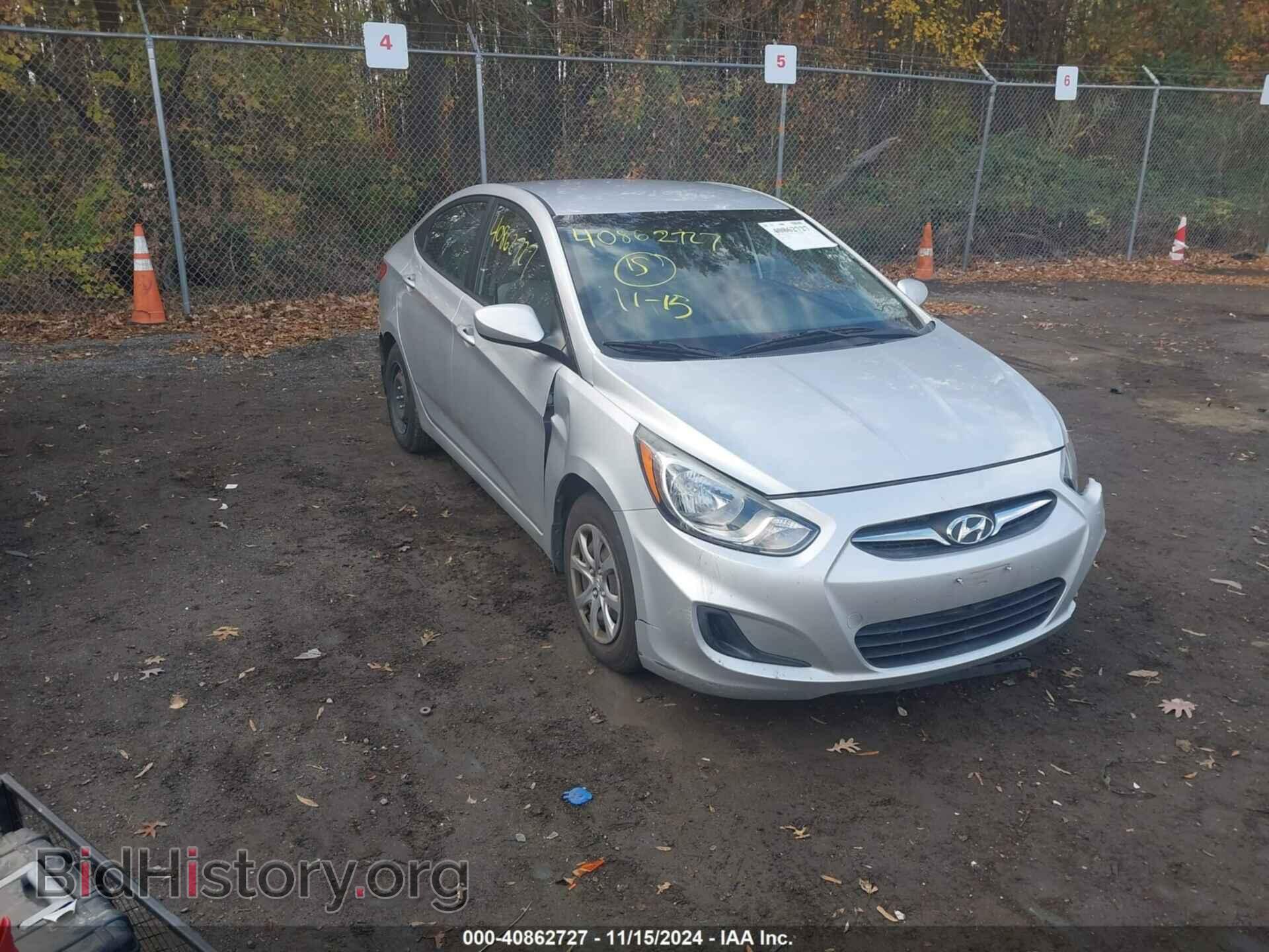 Photo KMHCT4AE8DU273199 - HYUNDAI ACCENT 2013