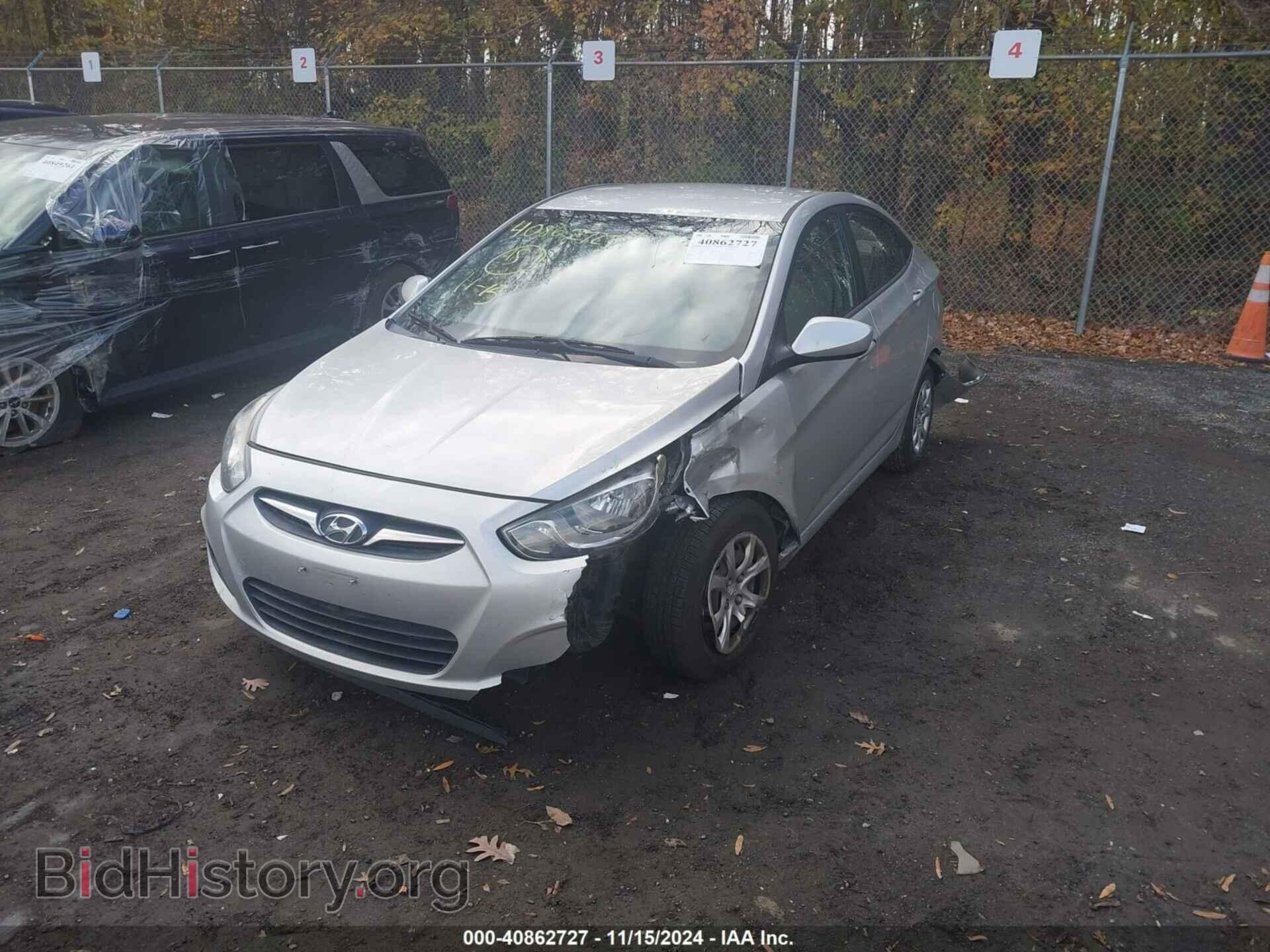 2013 HYUNDAI ACCENT - VIN: KMHCT4AE8DU273199 - Фото 2